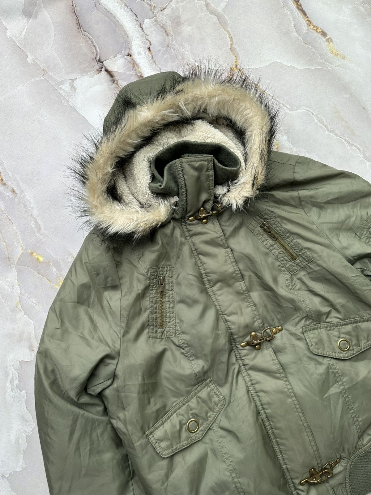 Japanese Brand Vintage Bomber Jacket Size M / US 6-8 / IT 42-44 - 4 Thumbnail