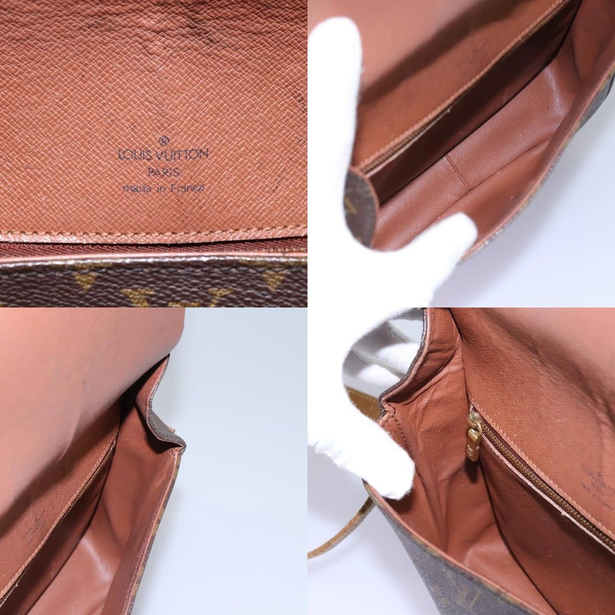 Louis Vuitton LOUIS VUITTON Monogram Saint Cloud GM Shoulder Bag M51242 Size ONE SIZE - 12 Thumbnail