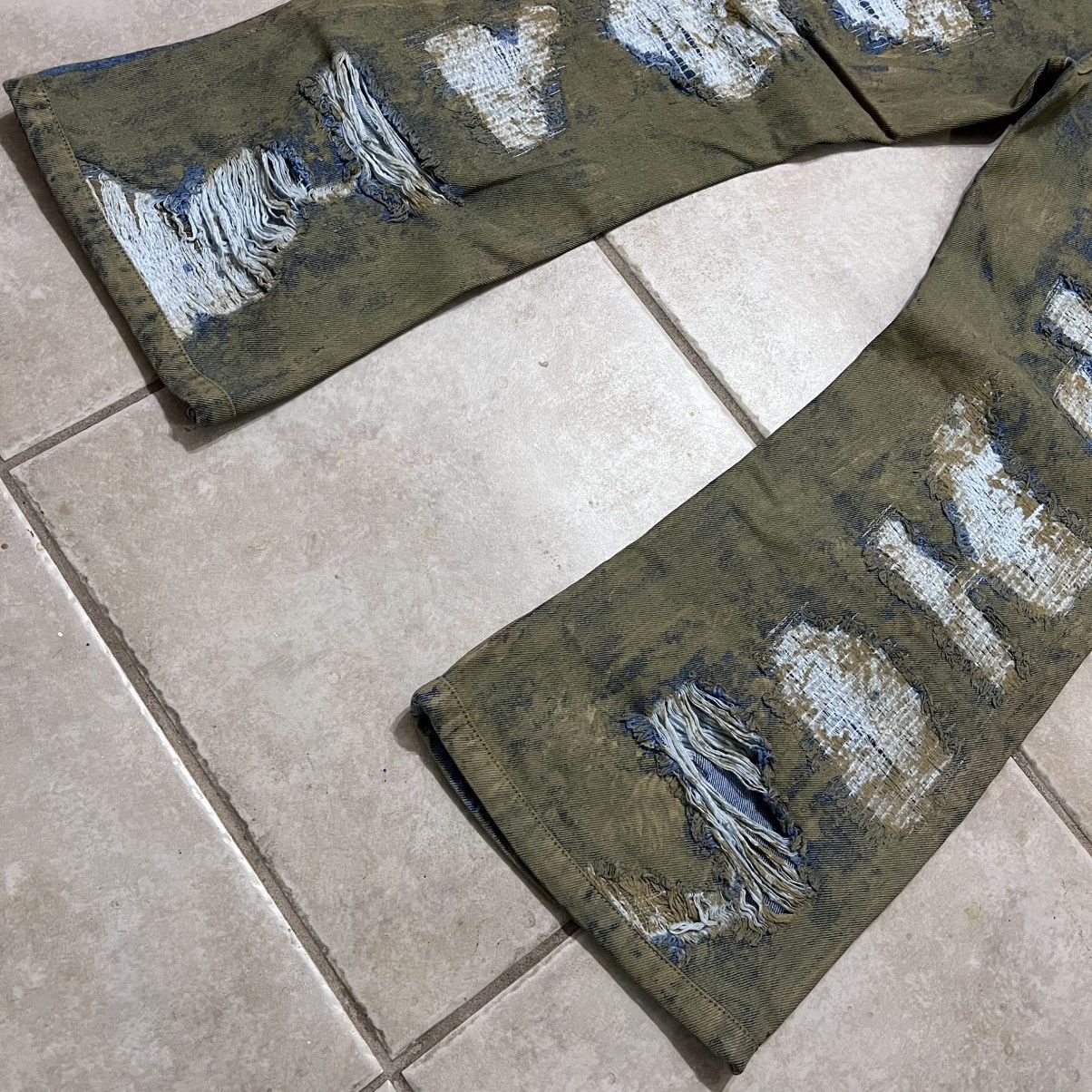 Other Size 32 - Flaneur Repaired Metropole Bootcut Flared Jeans FH Size US 32 / EU 48 - 6 Thumbnail