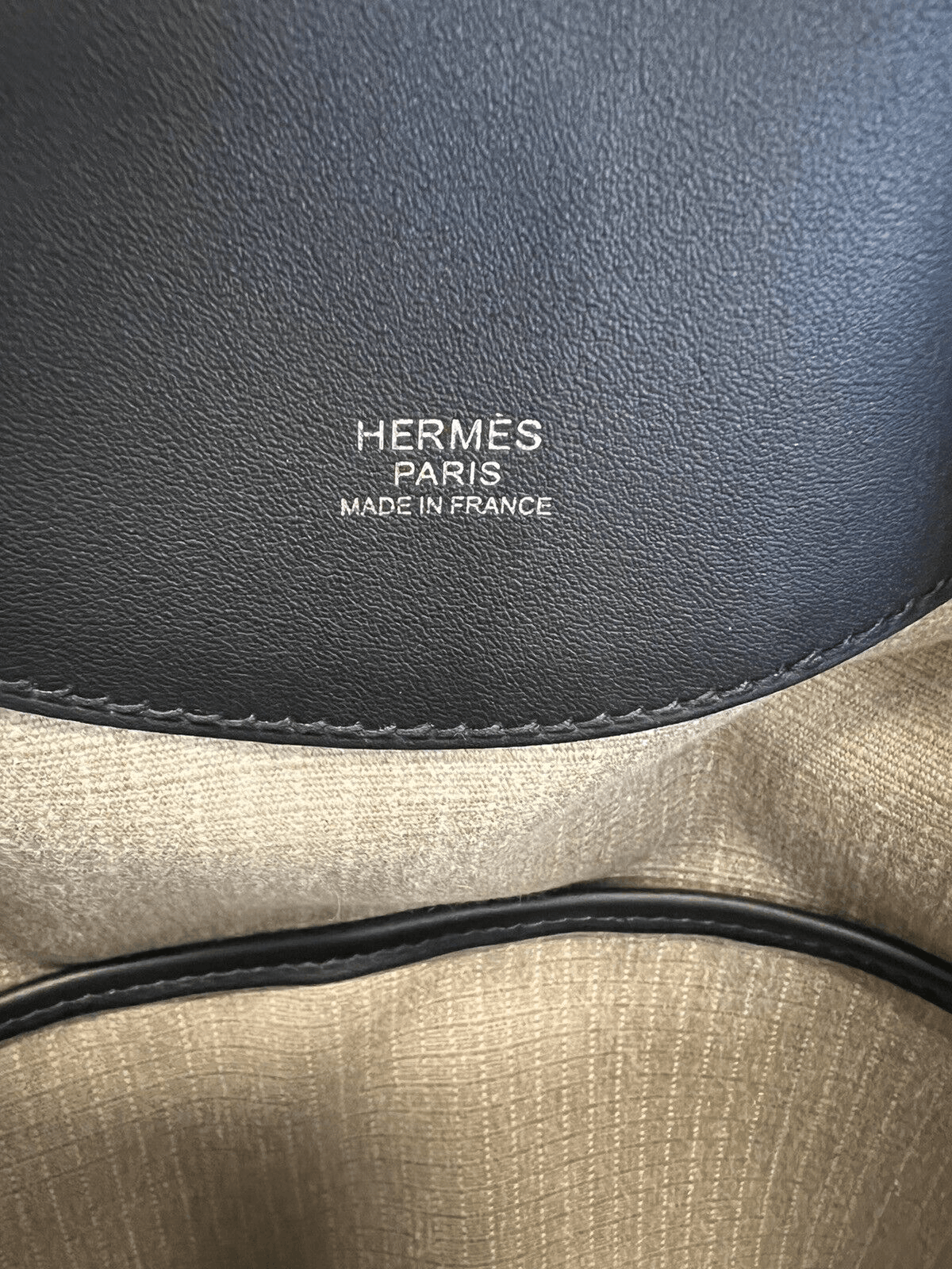 Hermes HERMES ALLBACK Bivouac Canvas Swift Calfskin Backpack $6700 Size ONE SIZE - 10 Thumbnail