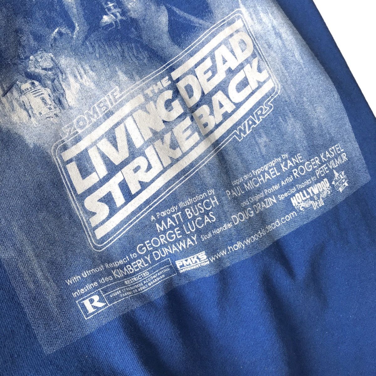 Gildan × Star Wars Matt Busch Hollywood Is Dead Star Wars Parody Art Tee Size US M / EU 48-50 / 2 - 5 Thumbnail