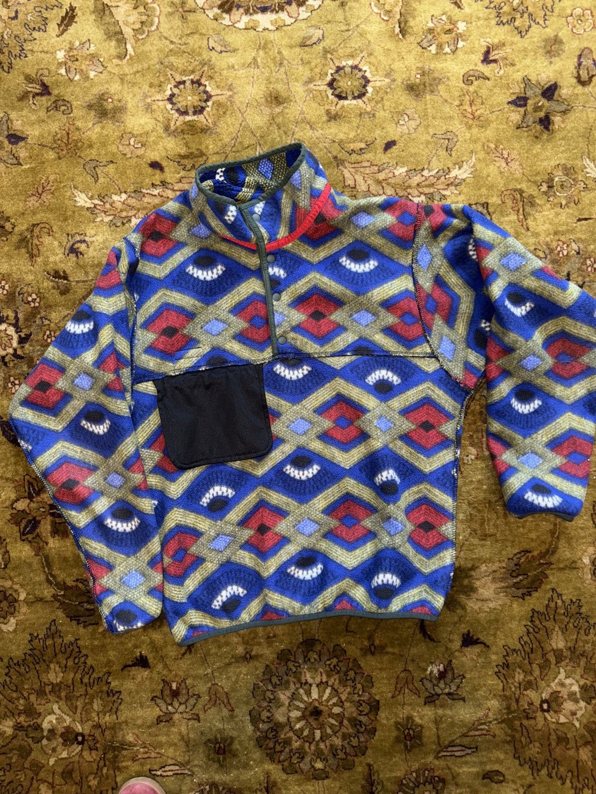 Patagonia Vintage Patagonia Synchilla Snap Pullover Size US S / EU 44-46 / 1 - 5 Thumbnail