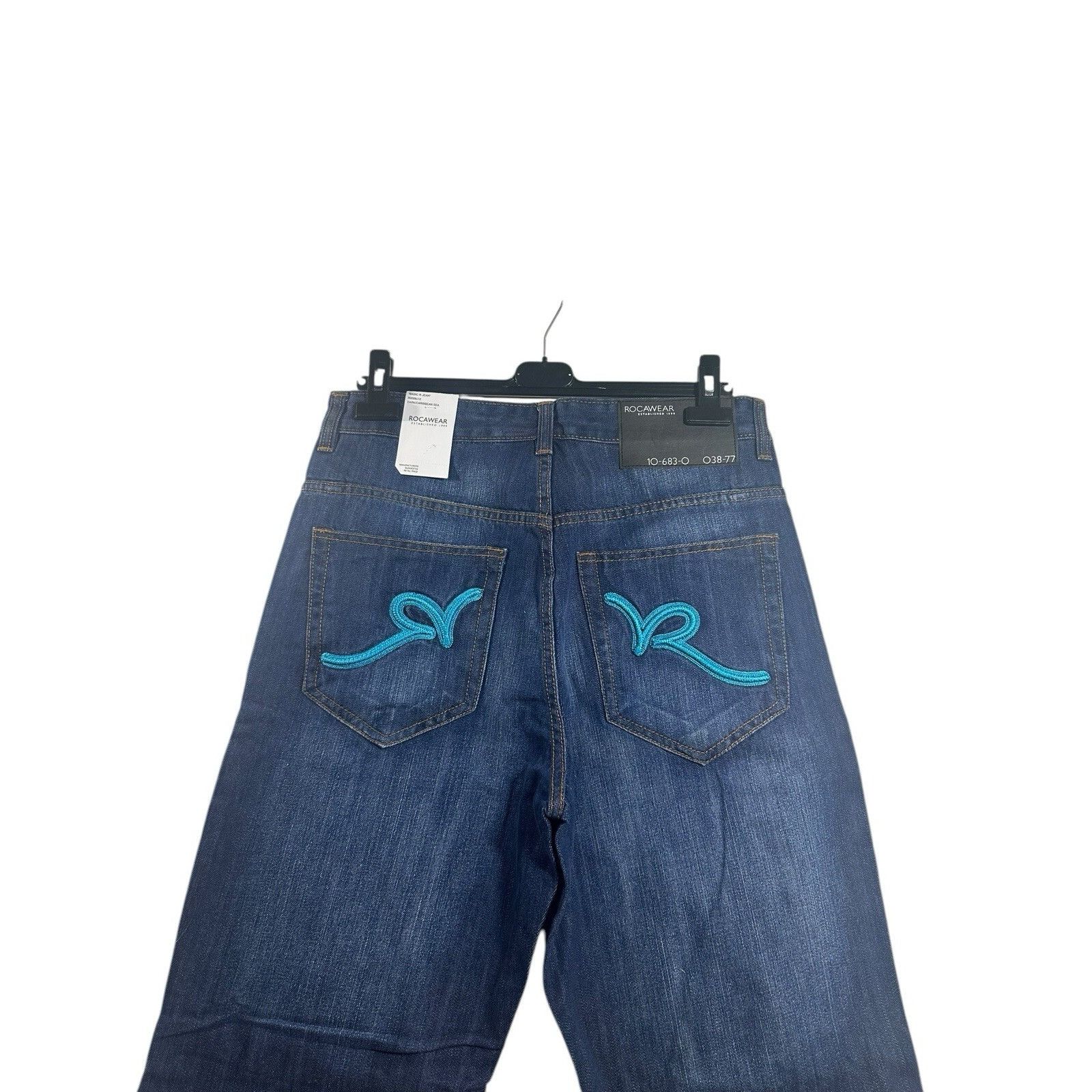 Rocawear Vintage Y2K Rocawear Jeans Mens Denim Baggy Hip Hop Indigo W Size US 32 / EU 48 - 4 Thumbnail