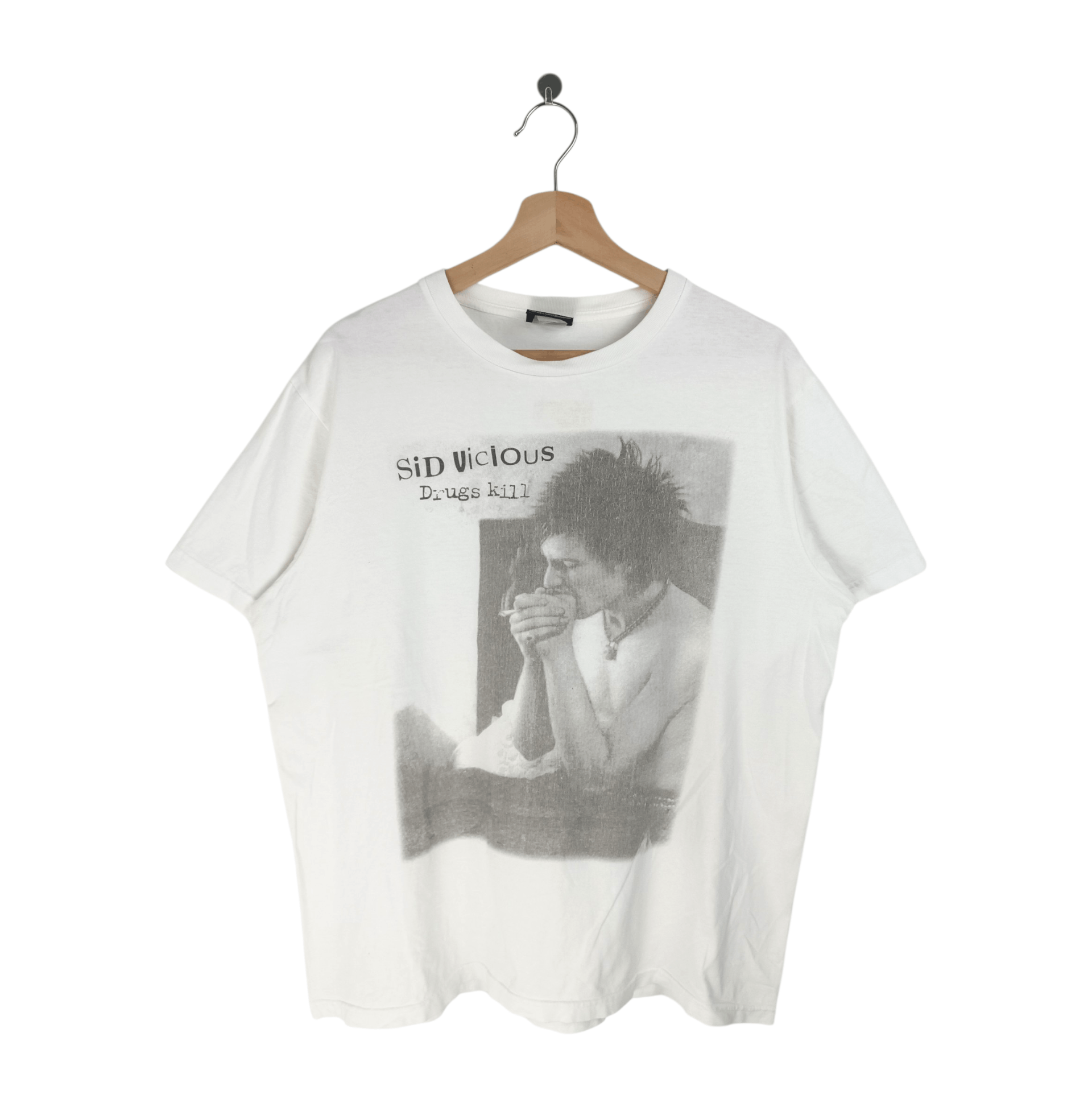 Band Tees VINTAGE 2000s SEX PISTOLS SID VICIOUS VIVIENNE PUNK CLASH Size US L / EU 52-54 / 3 - 1 Thumbnail