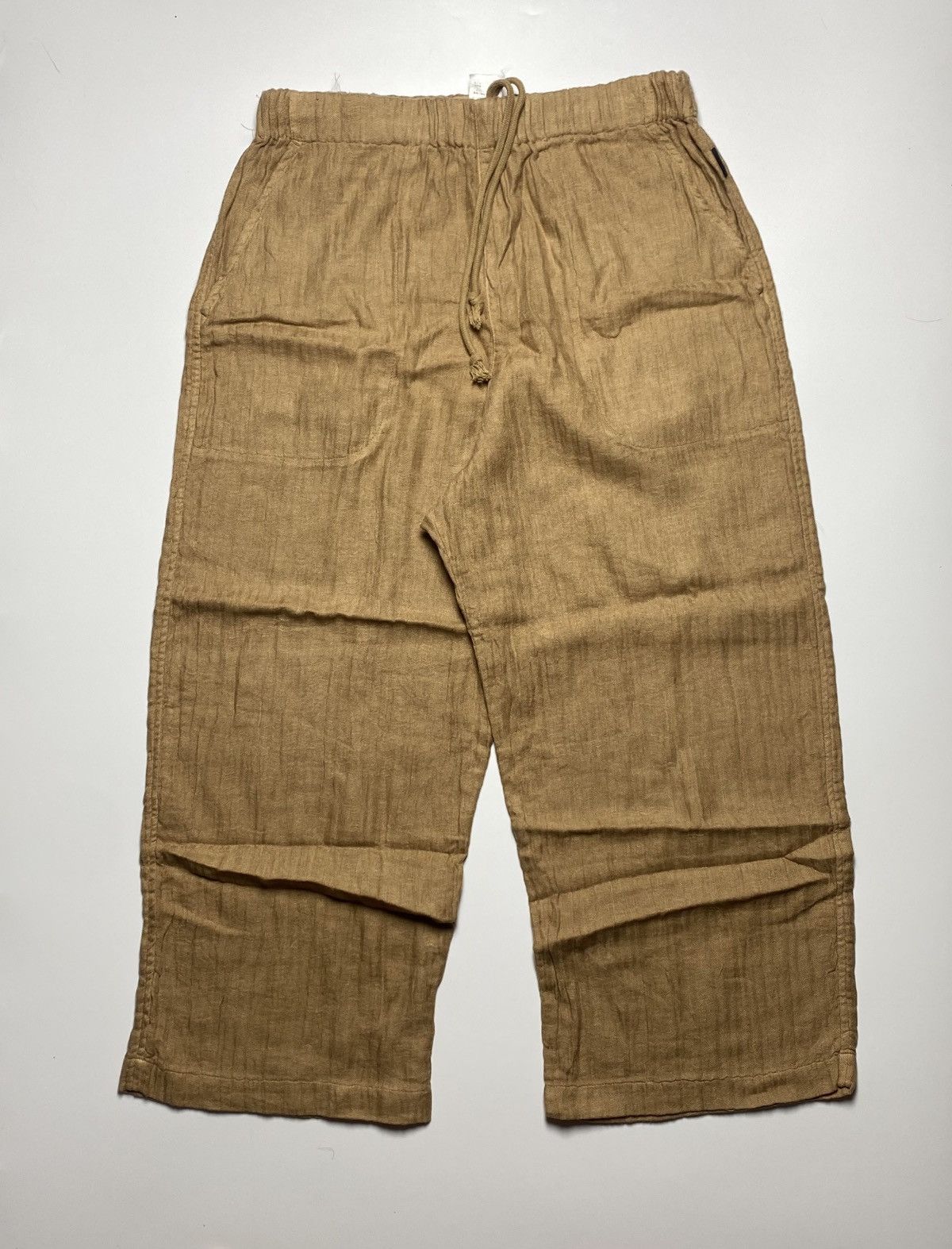 Issey Miyake Issey Miyake/Plantation - Wide Cropped Pants Size US 30 / EU 46 - 1 Thumbnail