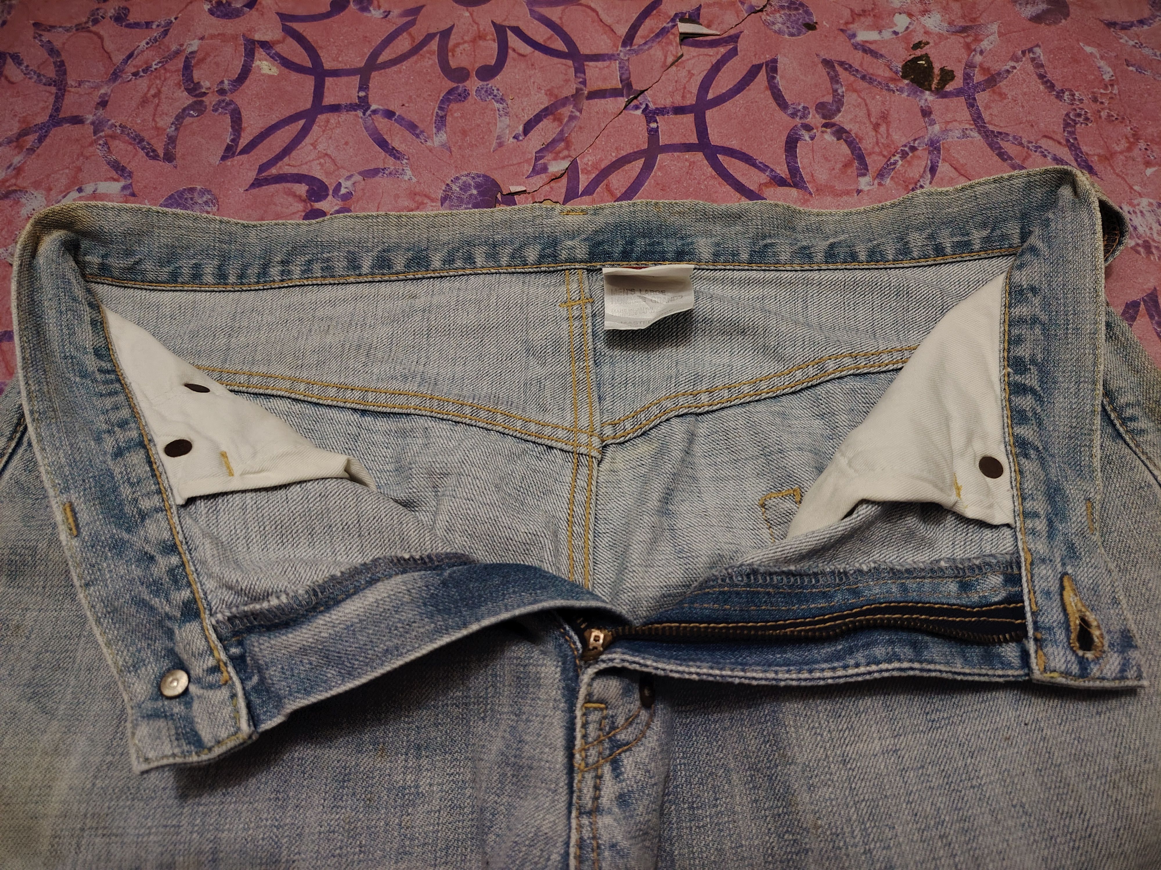 MasterPiece Vintage Japanese MASTERPIECE distressed denim Jeans Size US 34 / EU 50 - 8 Thumbnail