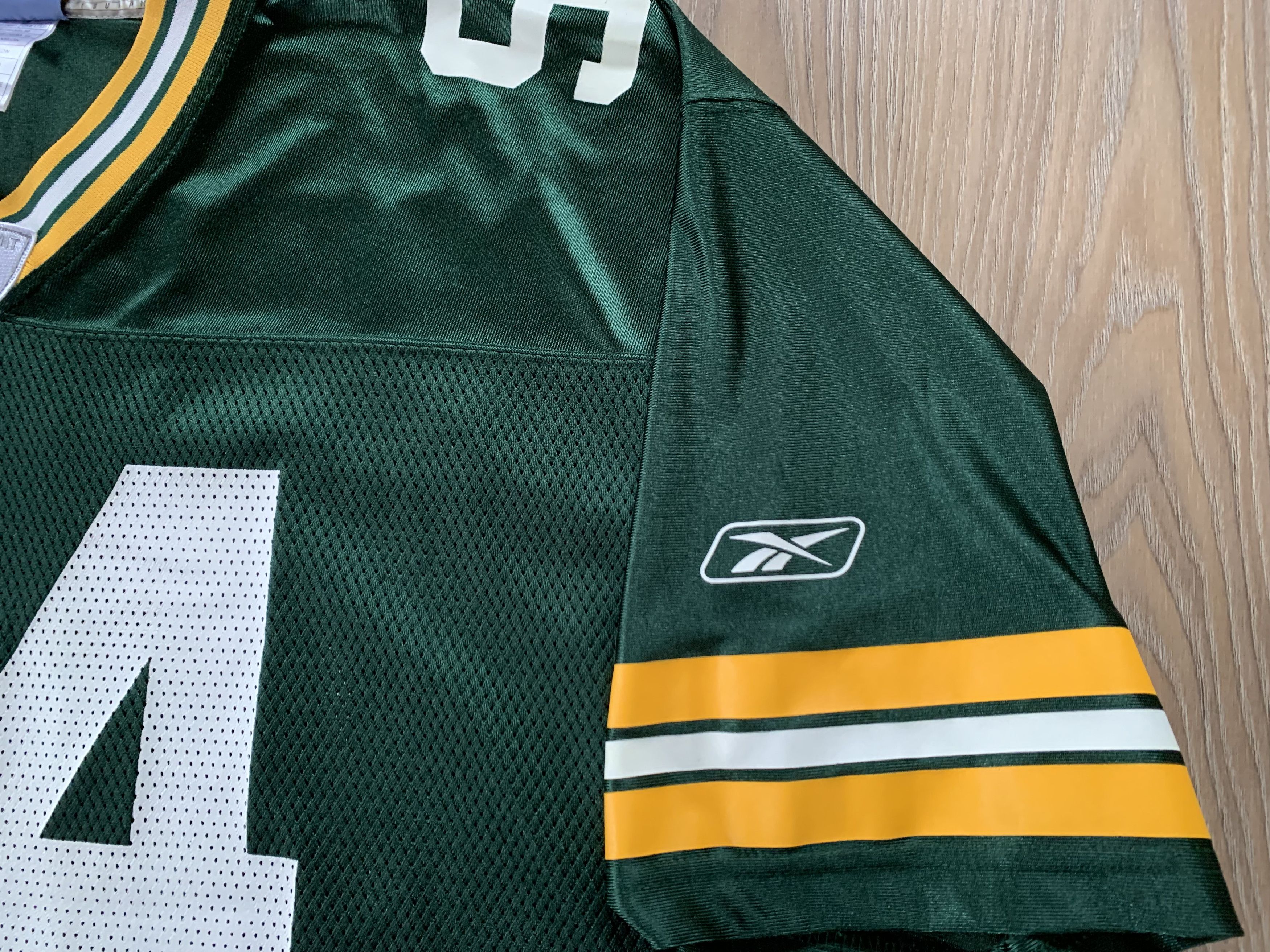 NFL × Reebok × Vintage Reebok NFL Green Bay Packers Gbaja-Biamila #94 Jersey Size US XL / EU 56 / 4 - 12 Thumbnail