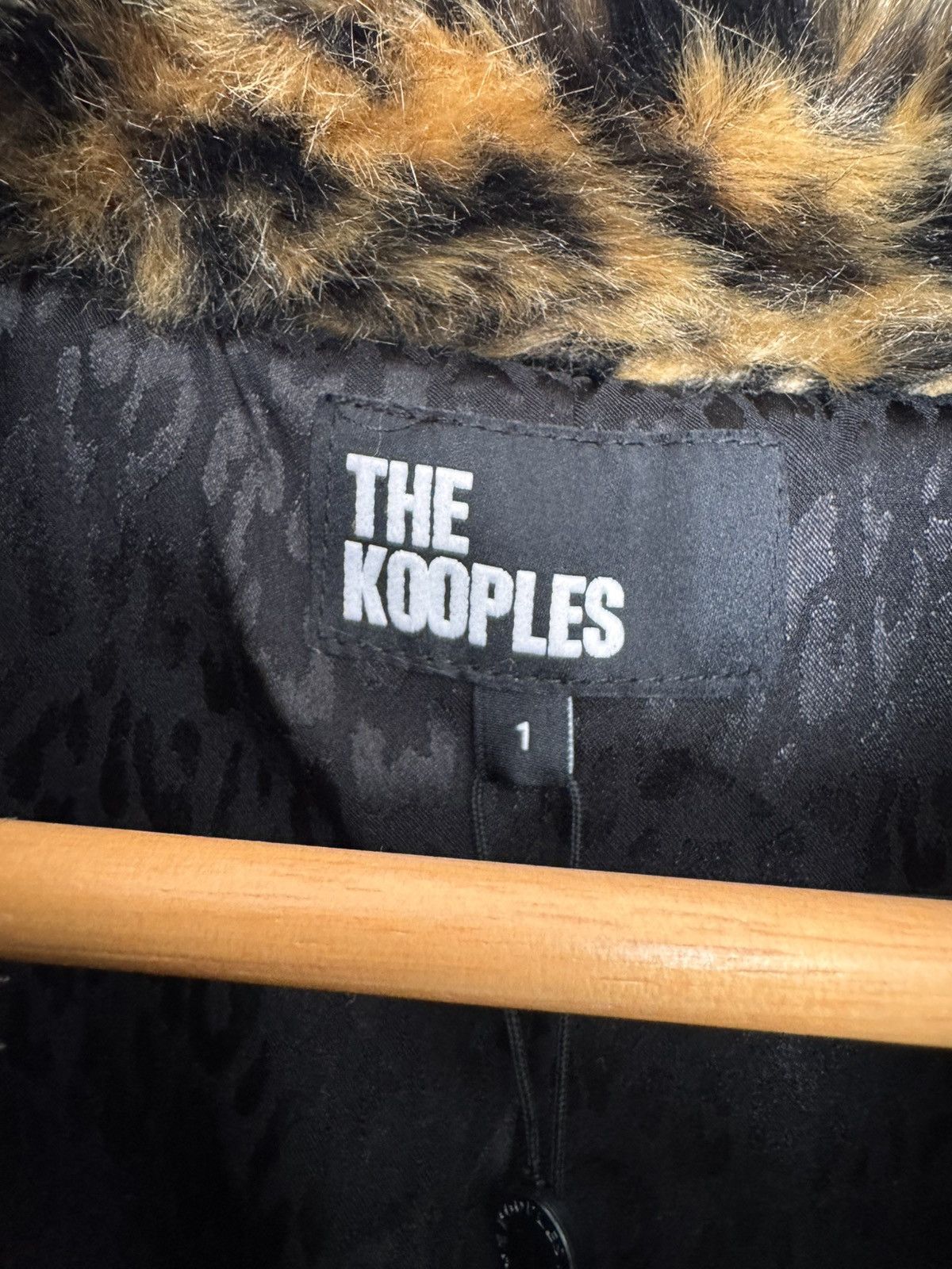 The Kooples Faux Fur Mid Coat by The Kooples in Size 1 (Small, UK 8) Size S / US 4 / IT 40 - 6 Thumbnail