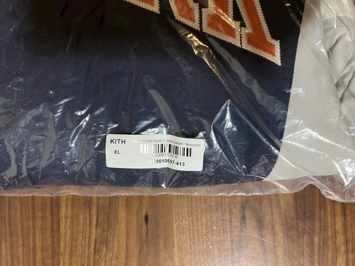 Kith Kith for the NY Knicks Nylon Padded Jacket Nocturnal XL Size US XL / EU 56 / 4 - 9 Thumbnail