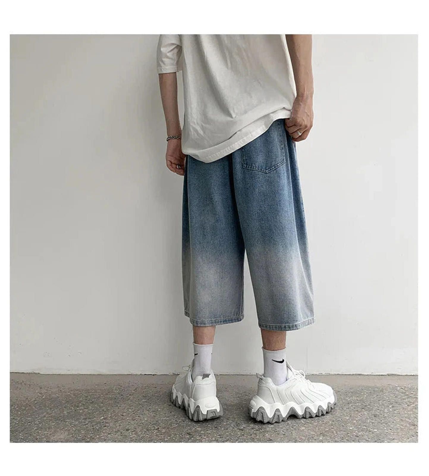 Other Gradient Baggy Jorts Size US 32 / EU 48 - 7 Thumbnail