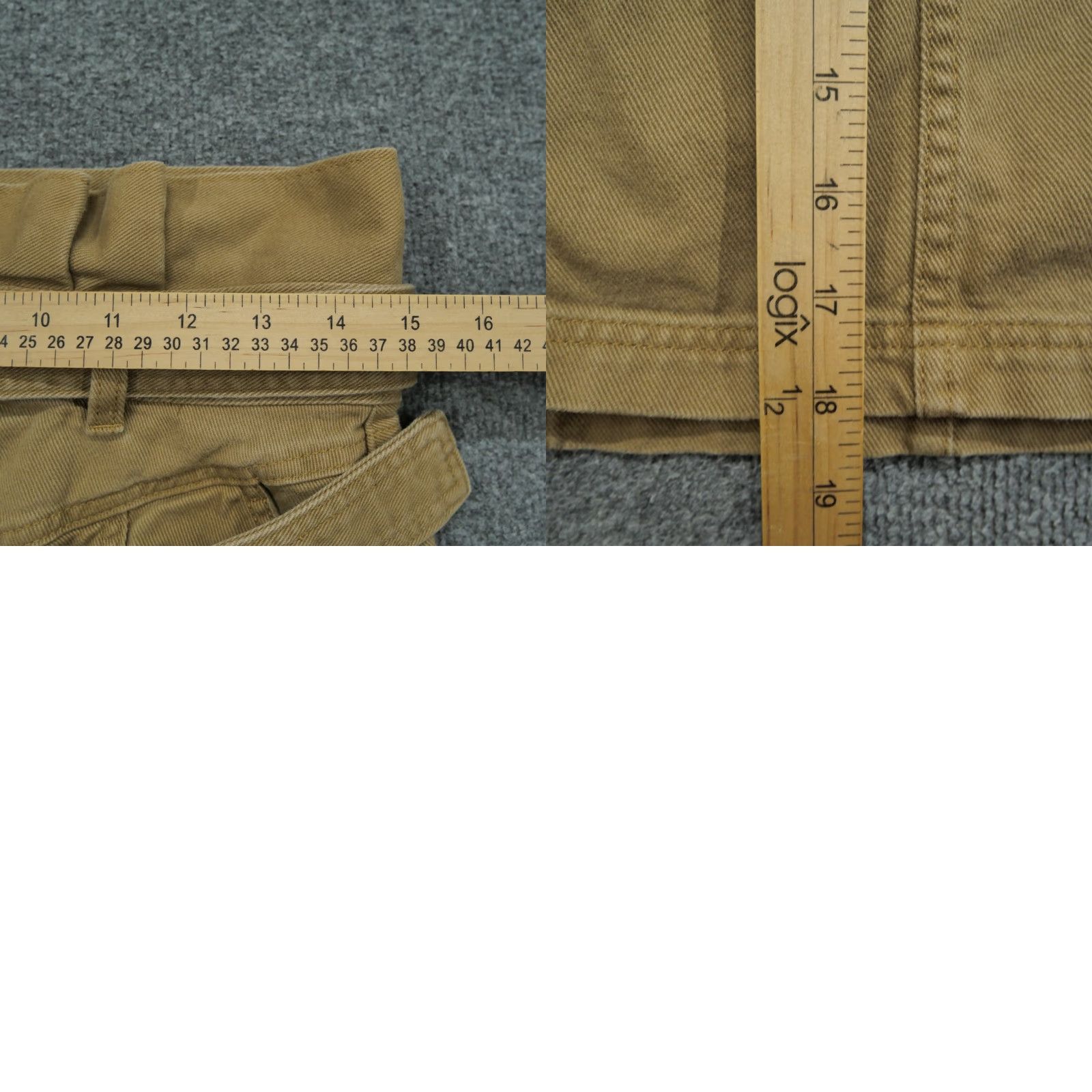 Banana Republic VINTAGE Banana Republic Skirt Womens 6 Brown Canvas Button Fly Tie Belt Short Pencil Skirt Brown Womens Size 28" / US 6 / IT 42 - 8 Thumbnail