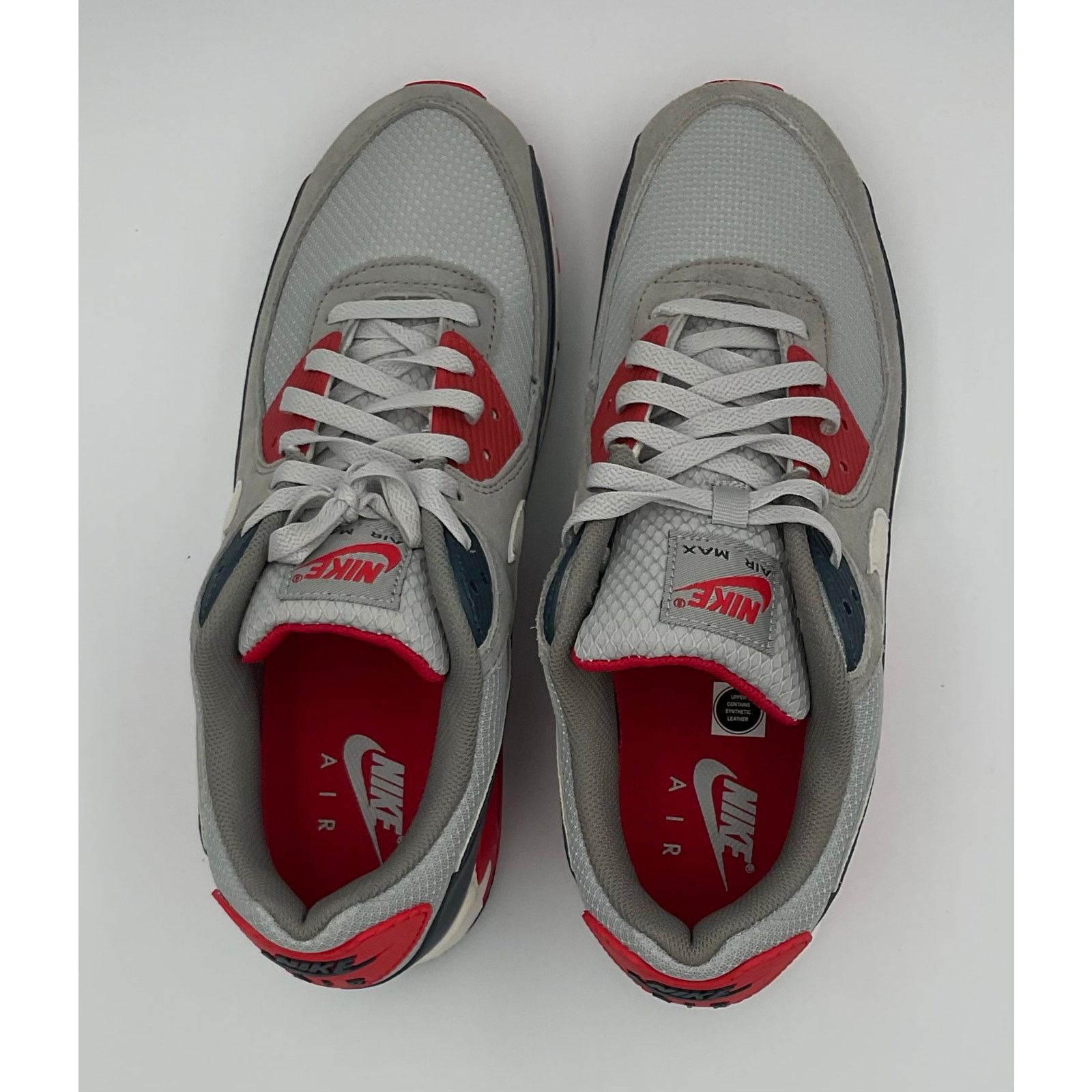 Nike Nike Air Max 90 Men’s Smoke Gray Navy PhantomnSize 11.5 Size ONE SIZE - 4 Thumbnail
