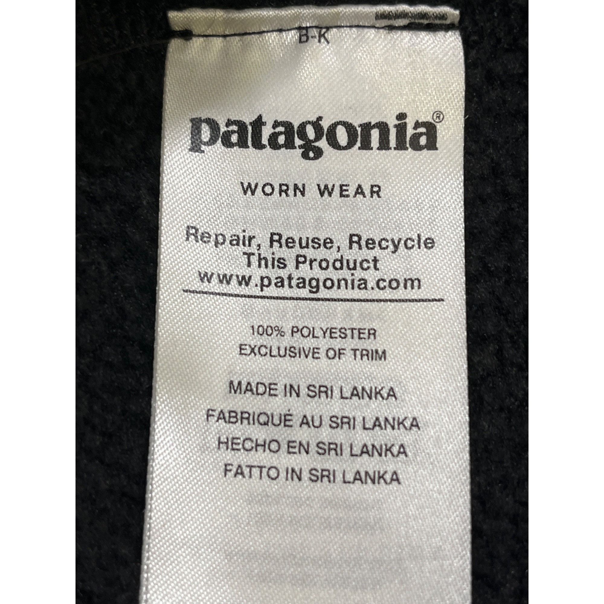 Patagonia Patagonia Men's Black Jacket/Vest Size XXL SKU 5751 Size US XXL / EU 58 / 5 - 5 Thumbnail