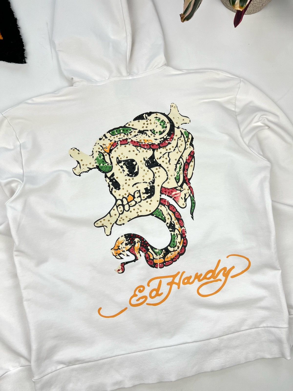 Christian Audigier × Ed Hardy × Velvet Don Ed Hardy By Christian Audier Zipper Hoodies Size ONE SIZE - 6 Thumbnail