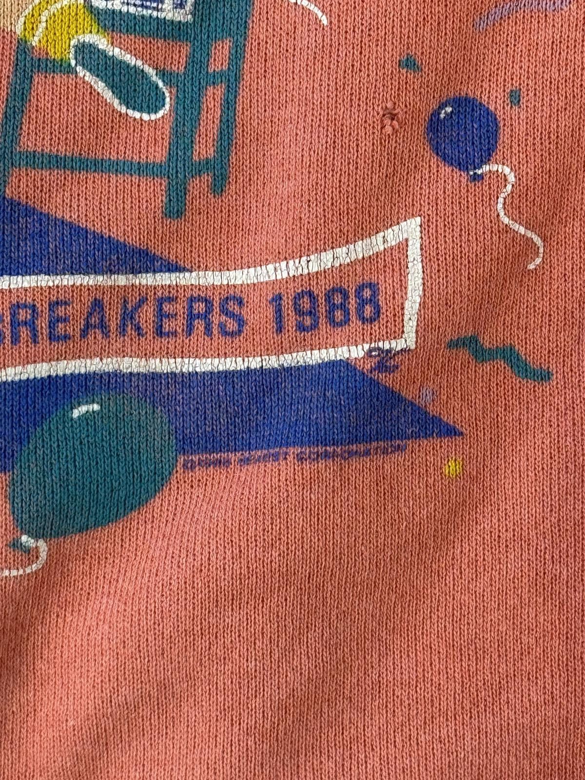 Designer VTG Sweatshirt Bay to Breakers 1988 San Francisco Crew Neck Size US L / EU 52-54 / 3 - 3 Thumbnail