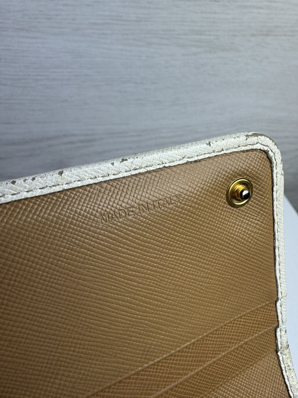 Prada Prada Milano Perforated Leather Continental Wallet Size ONE SIZE - 9 Thumbnail