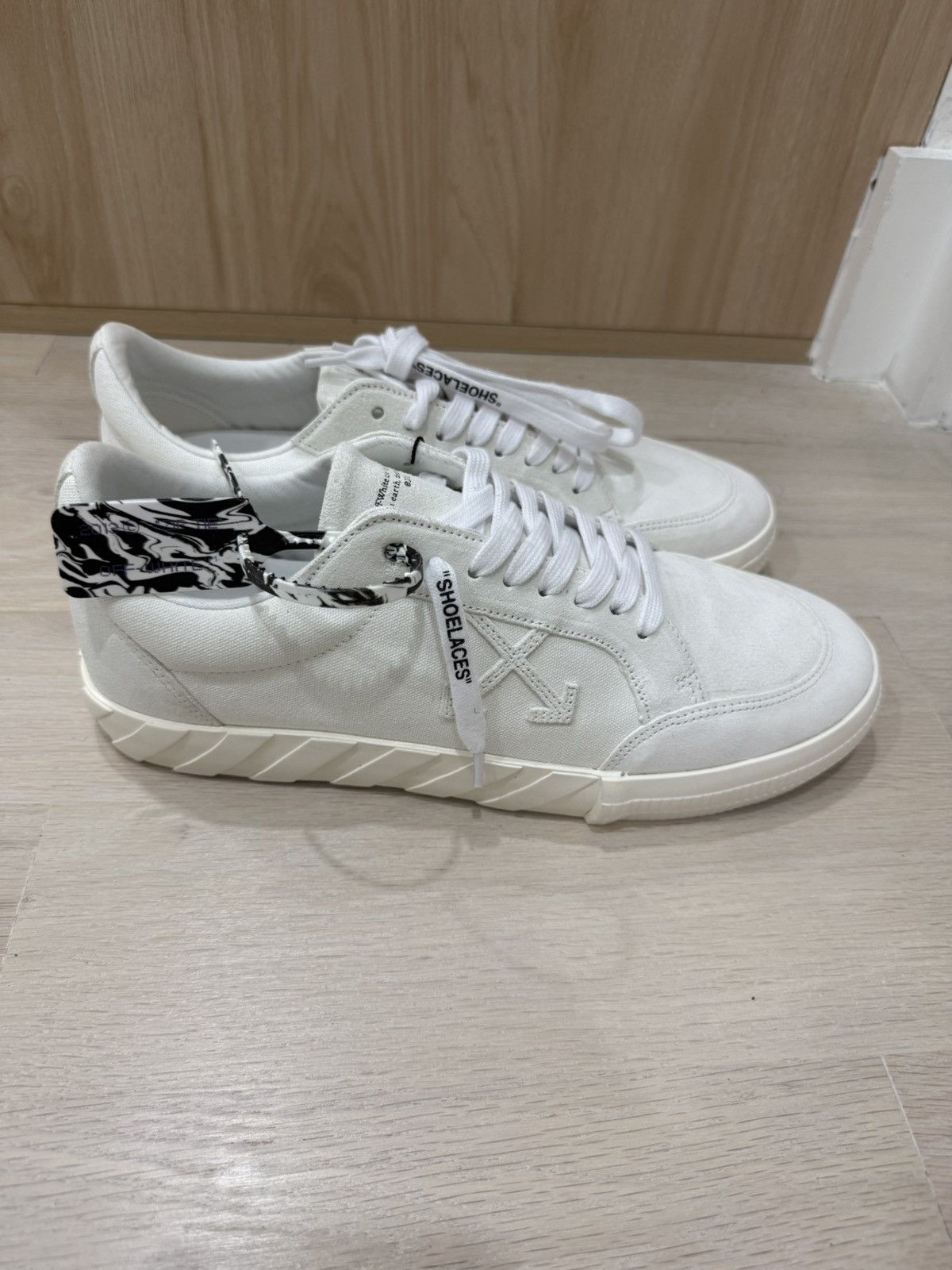 Off-White Off White ‘Vulcanized Sole’ Size US 12 / EU 45 - 1 Thumbnail