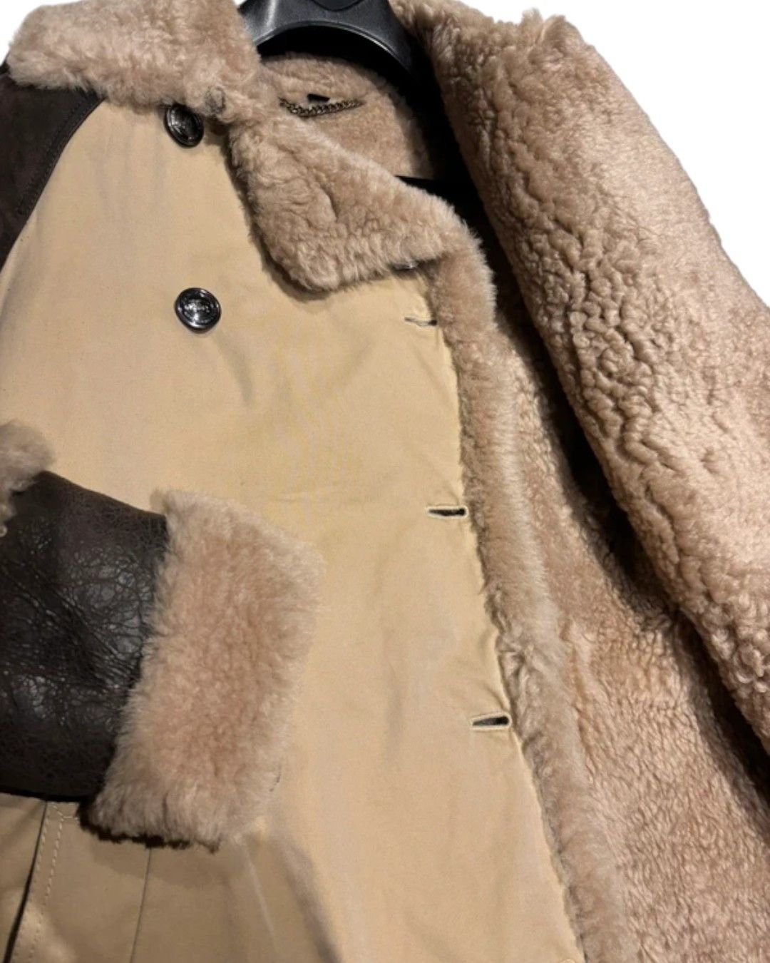 Burberry Prorsum VINTAGE BURBERRY PRORSUM SHEARLING COAT Size M / US 6-8 / IT 42-44 - 3 Thumbnail