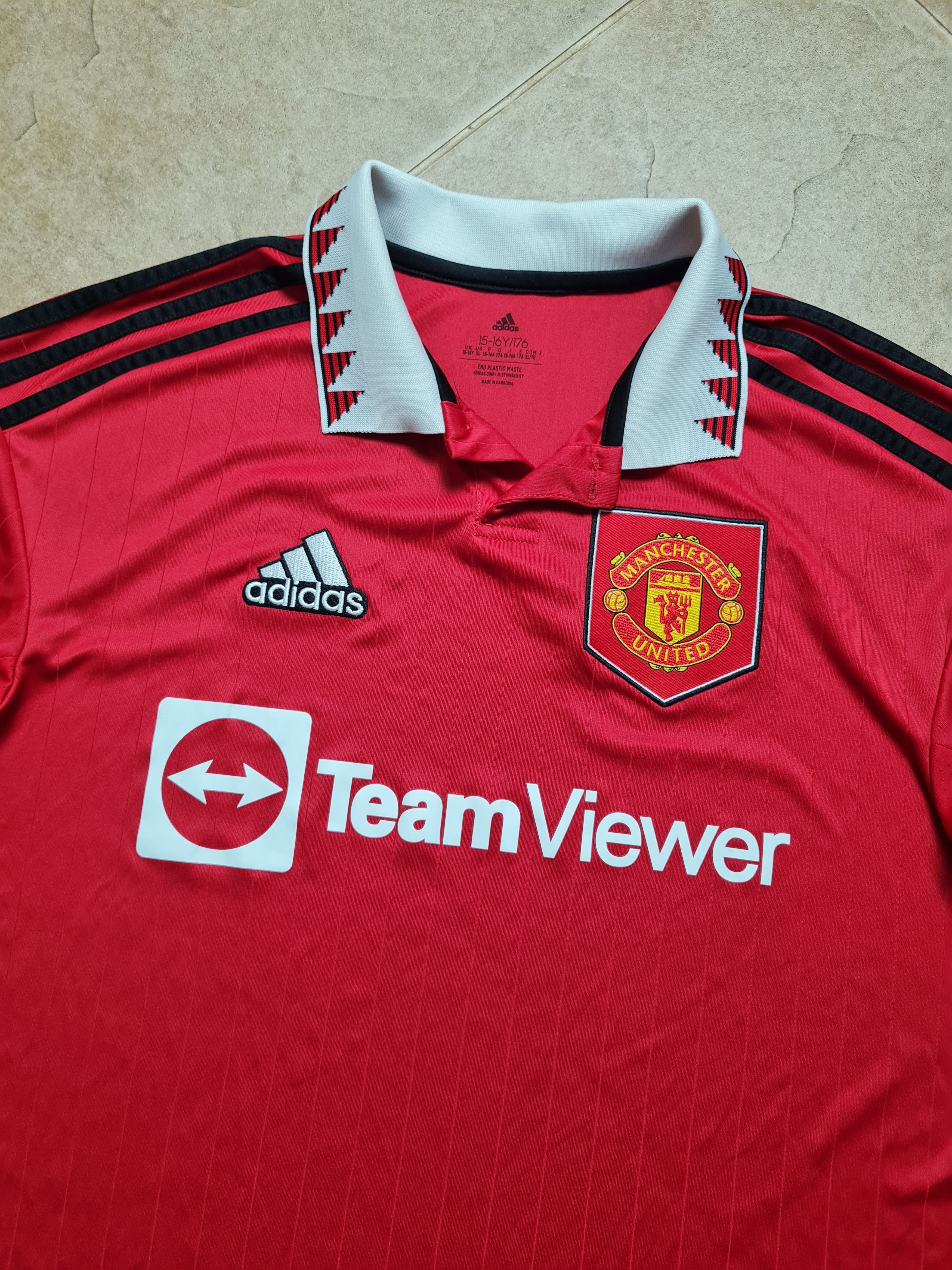 Adidas Adidas Manchester United 22/23 Home Jersey Soccer H64049 Size US S / EU 44-46 / 1 - 20 Thumbnail