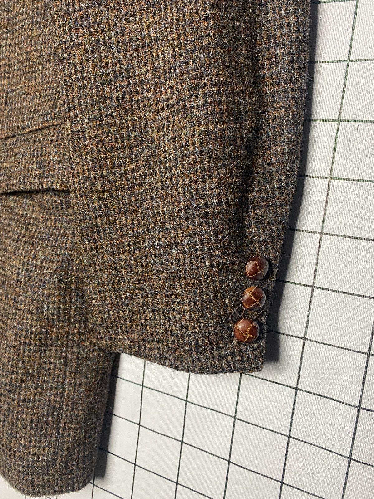 Harris Tweed Vintage Harris Tweed Pure Scottish Wool Blazer Size 40L - 7 Thumbnail