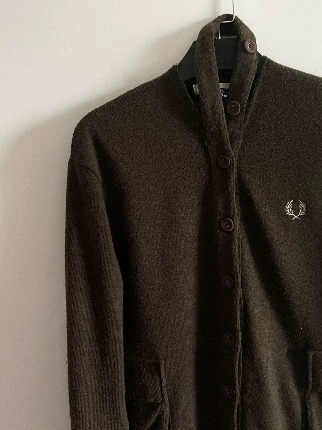 Comme des Garcons Brown Long Sleeve Button-Up Shirt Size US L / EU 52-54 / 3 - 1 Thumbnail
