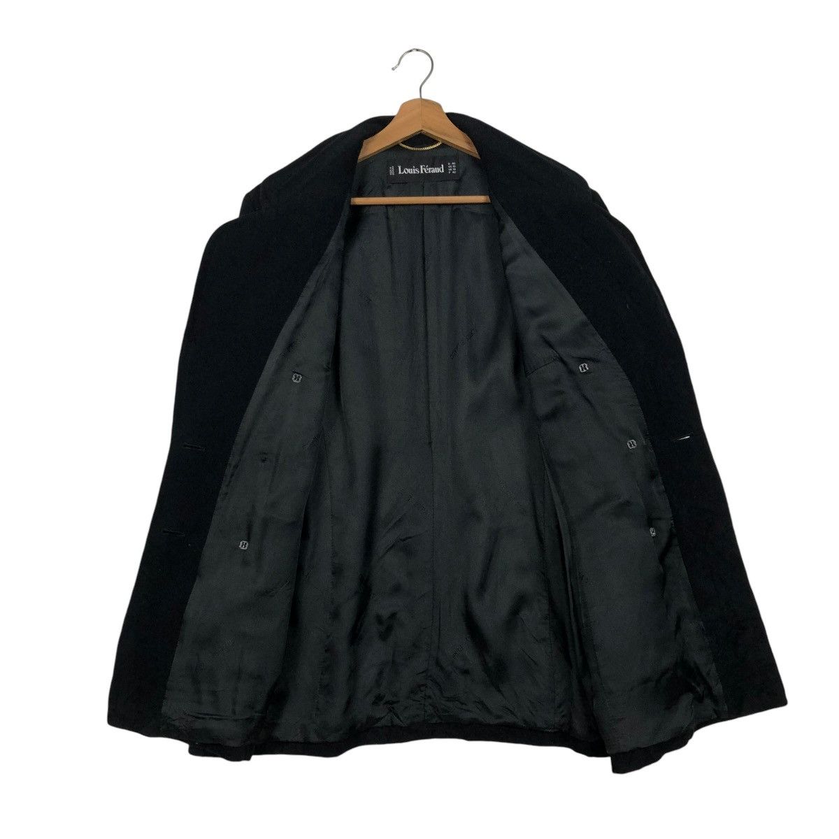 Japanese Brand VINTAGE WOOL CHORE WORKER JACKET DOUBLE BREAST LOUIS FERAUD Size US M / EU 48-50 / 2 - 15 Thumbnail