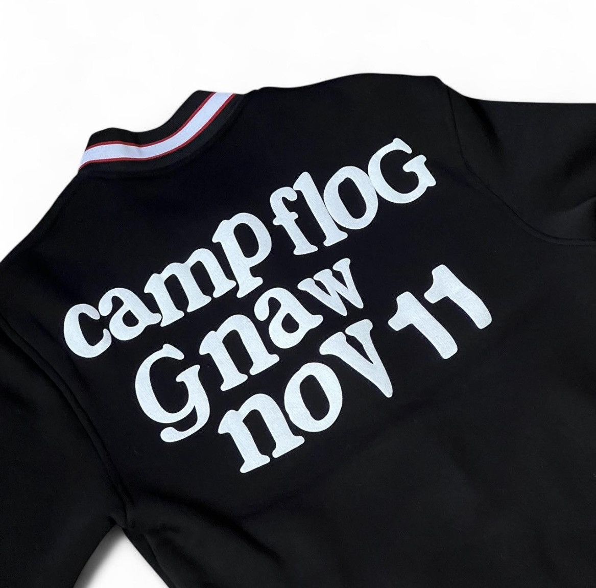 Designer × Vintage Kid Kudi Jacket ‘Lucky Me I See Ghost’ Sz: S Size US S / EU 44-46 / 1 - 6 Thumbnail