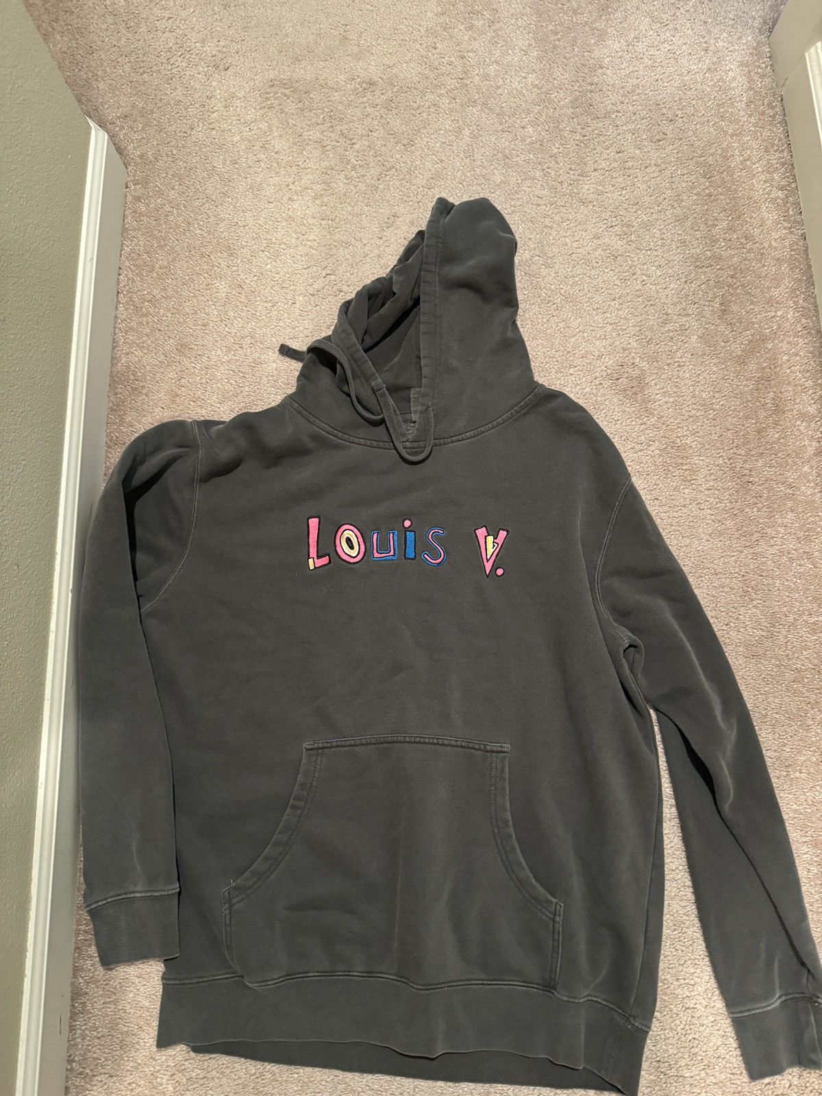 Mega Yacht louis v. hoodie Grailed