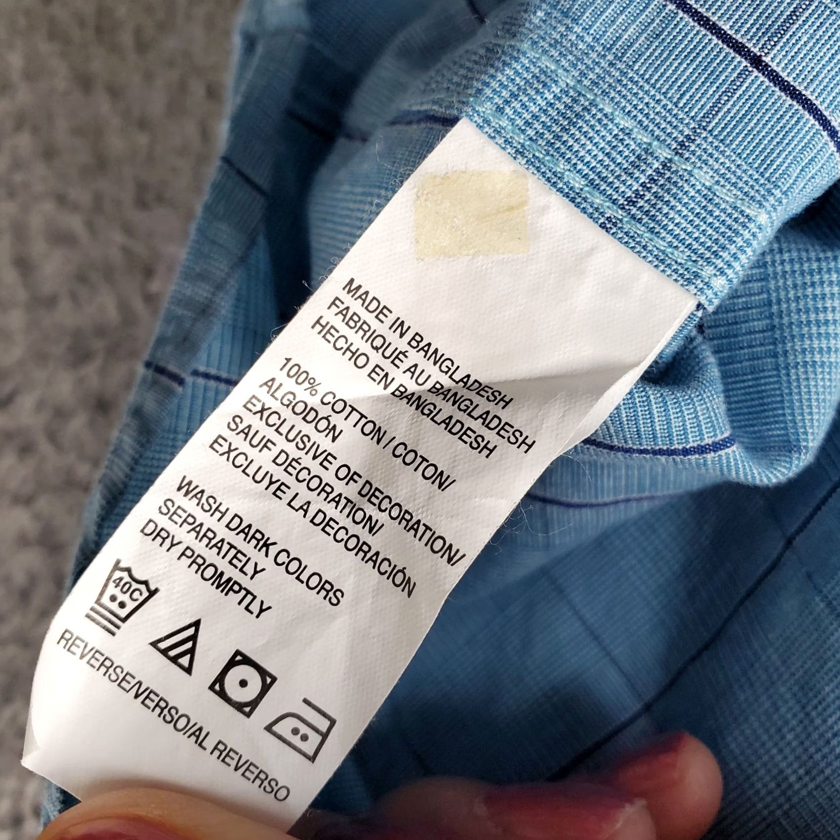 Izod IZOD Button Up Shirt Mens Size 2XL Multicolor Check Casual Long Sleeve Collared Size US XXL / EU 58 / 5 - 6 Thumbnail