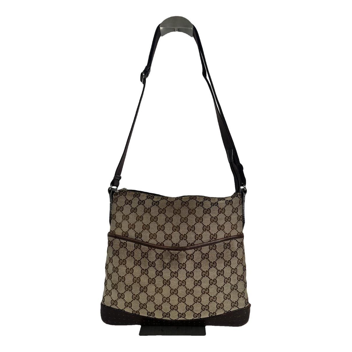 Gucci Jackie Vintage Beige Cotton Handbag Size ONE SIZE - 1 Thumbnail