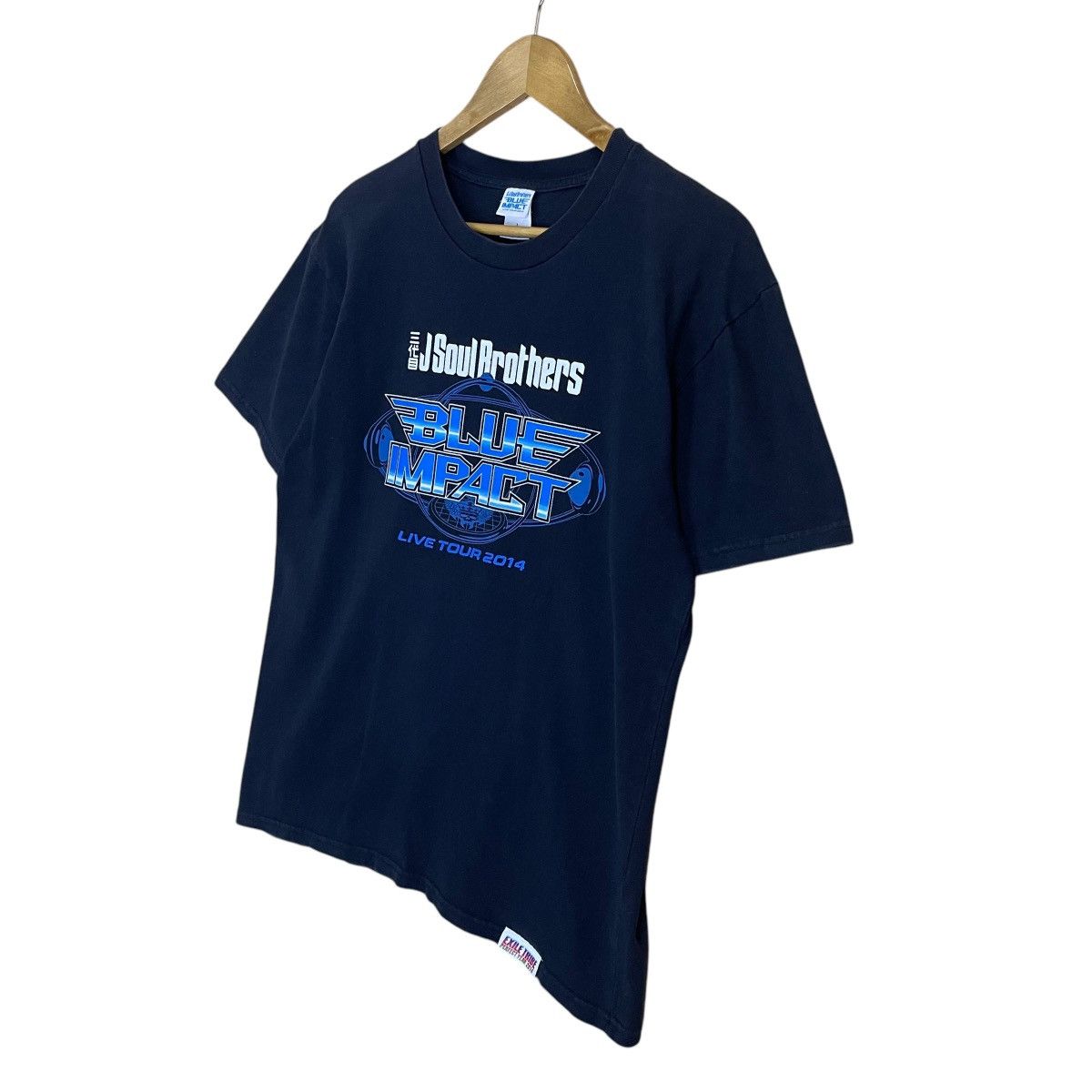 Band Tees × Japanese Brand Blue Impact Live Tour 2014 Big Logo Tee Size US M / EU 48-50 / 2 - 3 Thumbnail