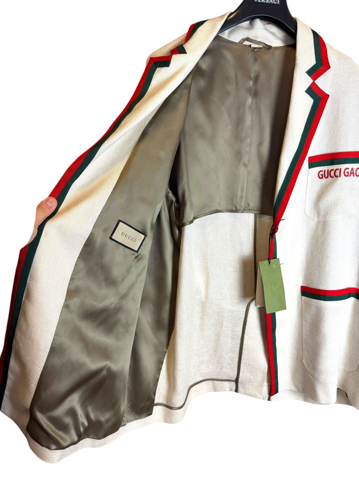 Gucci GAOK Linen and Cotton Jacket