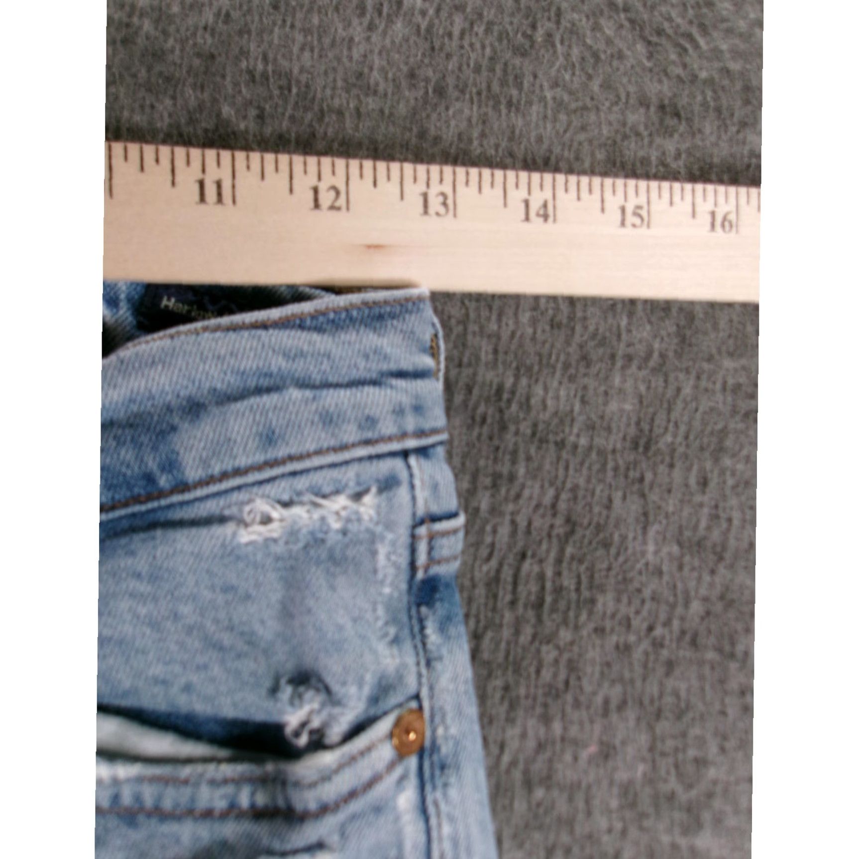 Citizens Of Humanity VINTAGE Citizens of Humanity Jeans Women 25 Light Blue Harlow Slim Distressed 90s Grunge Ankle Mens? Wait. Size 42" / US 20 - 4 Thumbnail