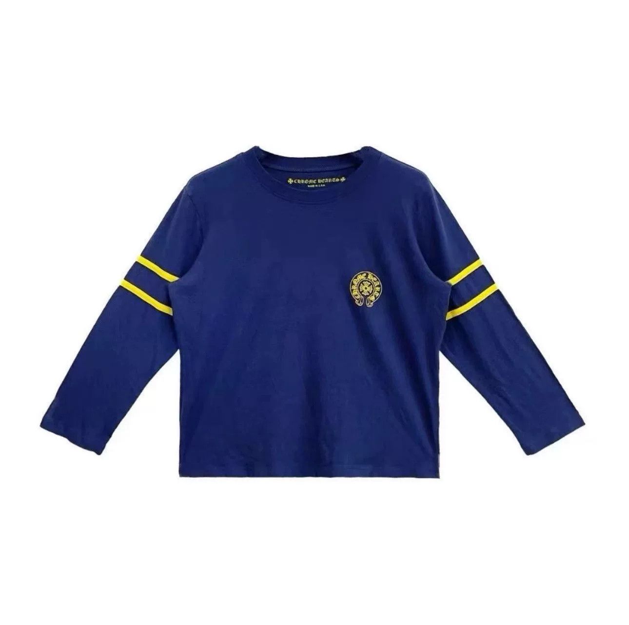 Chrome Hearts Chrome Hearts Blue T-Shirt M Women Size M / US 6-8 / IT 42-44 - 1 Thumbnail
