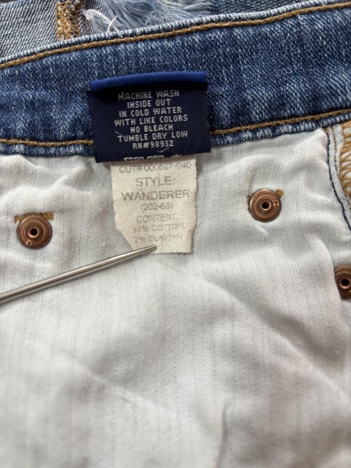Principe Principle Distressed Denim Shorts. 29. Size 28" / US 6 / IT 42 - 8 Thumbnail
