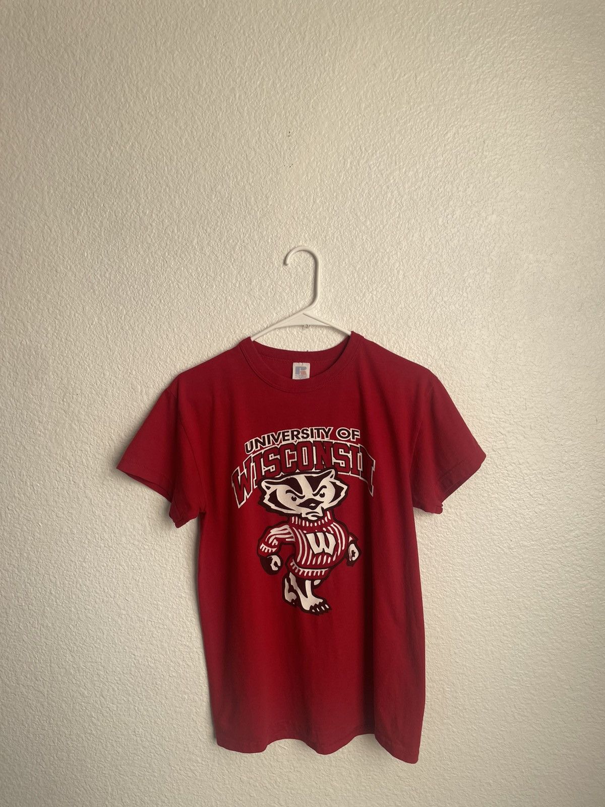 Russell Athletic Vintage Russell University of Wisconsin T Shirt Size Small Size US S / EU 44-46 / 1 - 1 Thumbnail