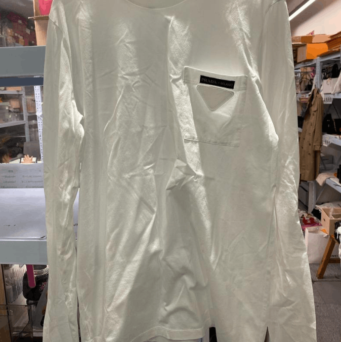 Prada Prada Long Sleeve T-shirt Size US XS / EU 42 / 0 - 1 Thumbnail