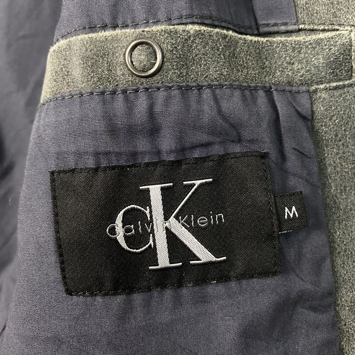 Calvin Klein 📌Vintage Chore Leather Jacket Worker Calvin Klein Size US M / EU 48-50 / 2 - 18 Thumbnail