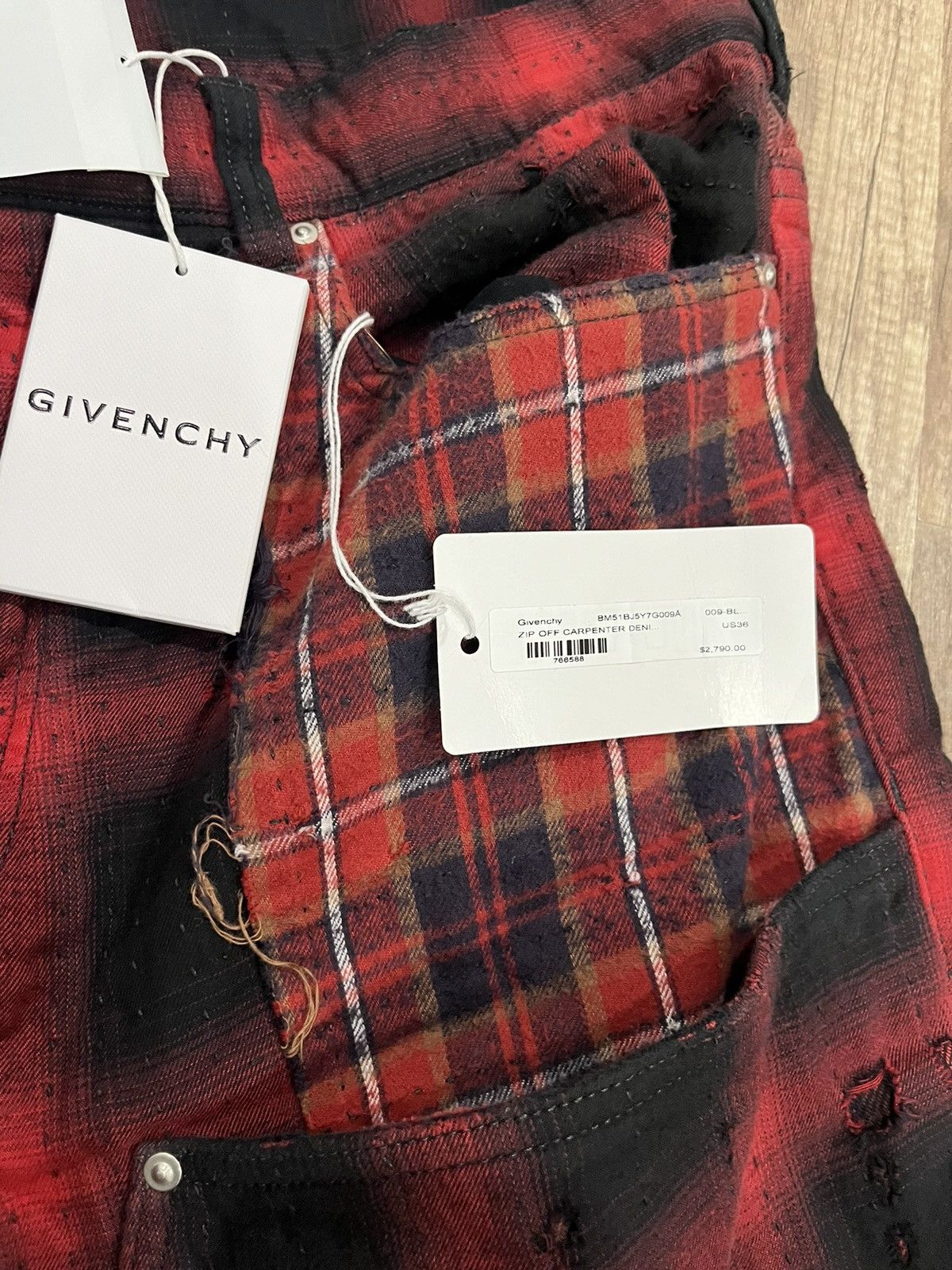 Givenchy Givenchy convertible Boro Carpernter pants Size US 36 / EU 52 - 7 Thumbnail
