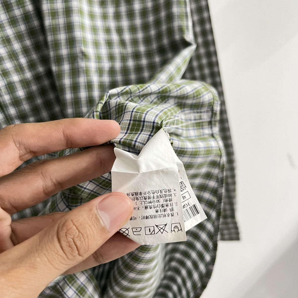 Issey Miyake Tngt - Plaid Longsleeve Button Up Size US XL / EU 56 / 4 - 6 Thumbnail
