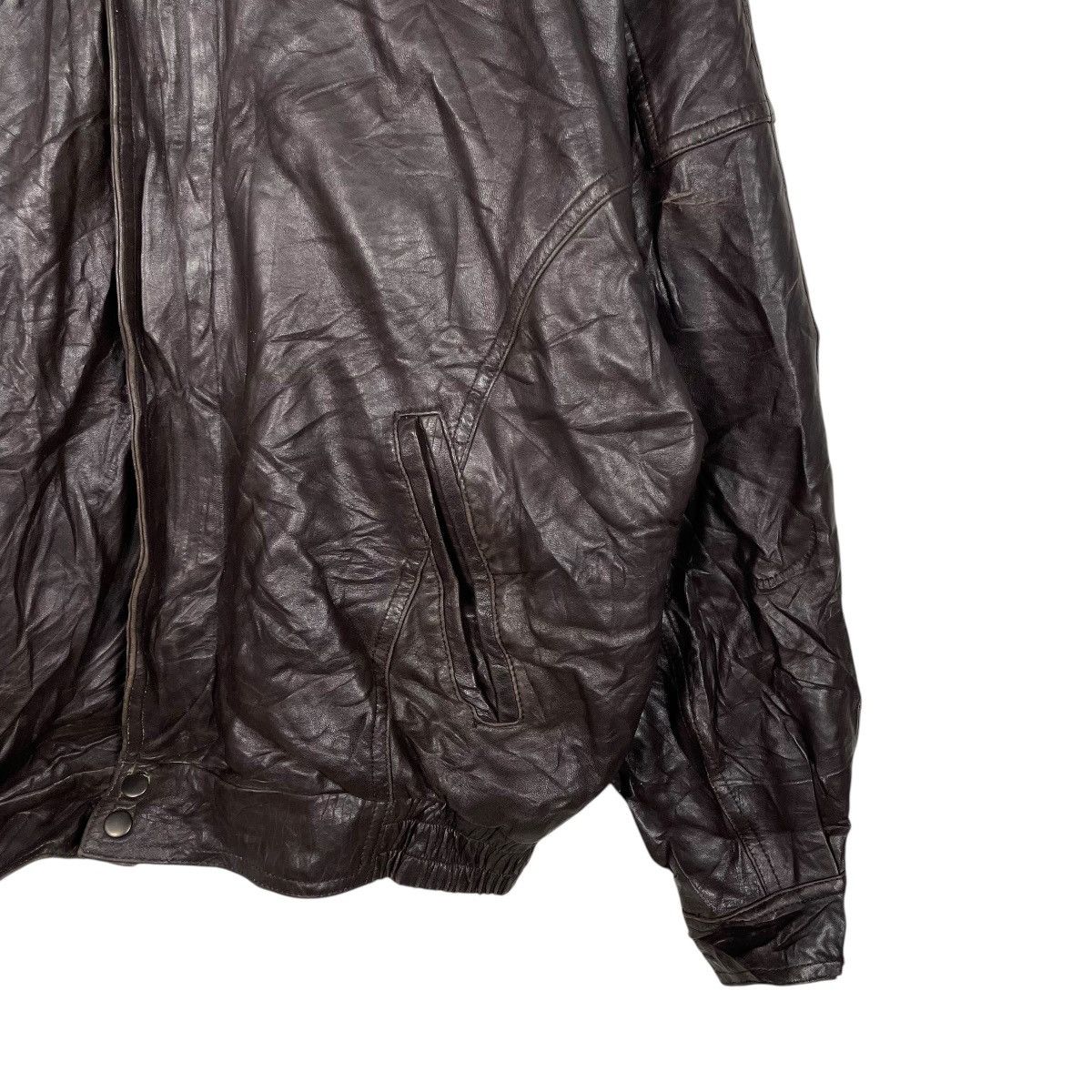 Croft & Barrow Croft & Barrow Leather Jacket Size US XL / EU 56 / 4 - 4 Thumbnail