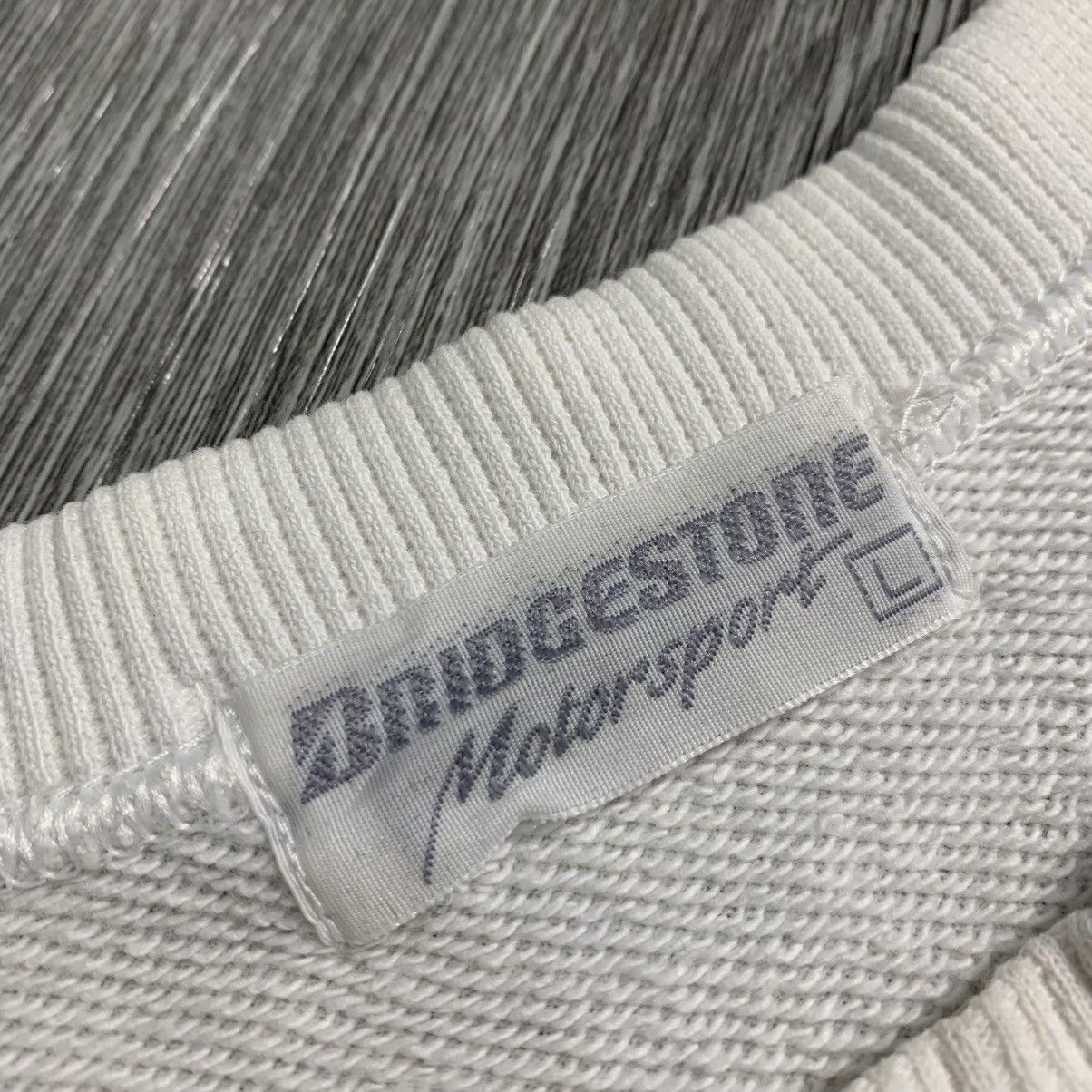 Vintage Vtg ♠️ 90s Bridgestone Motorsport Sweetshirt Size US L / EU 52-54 / 3 - 7 Thumbnail