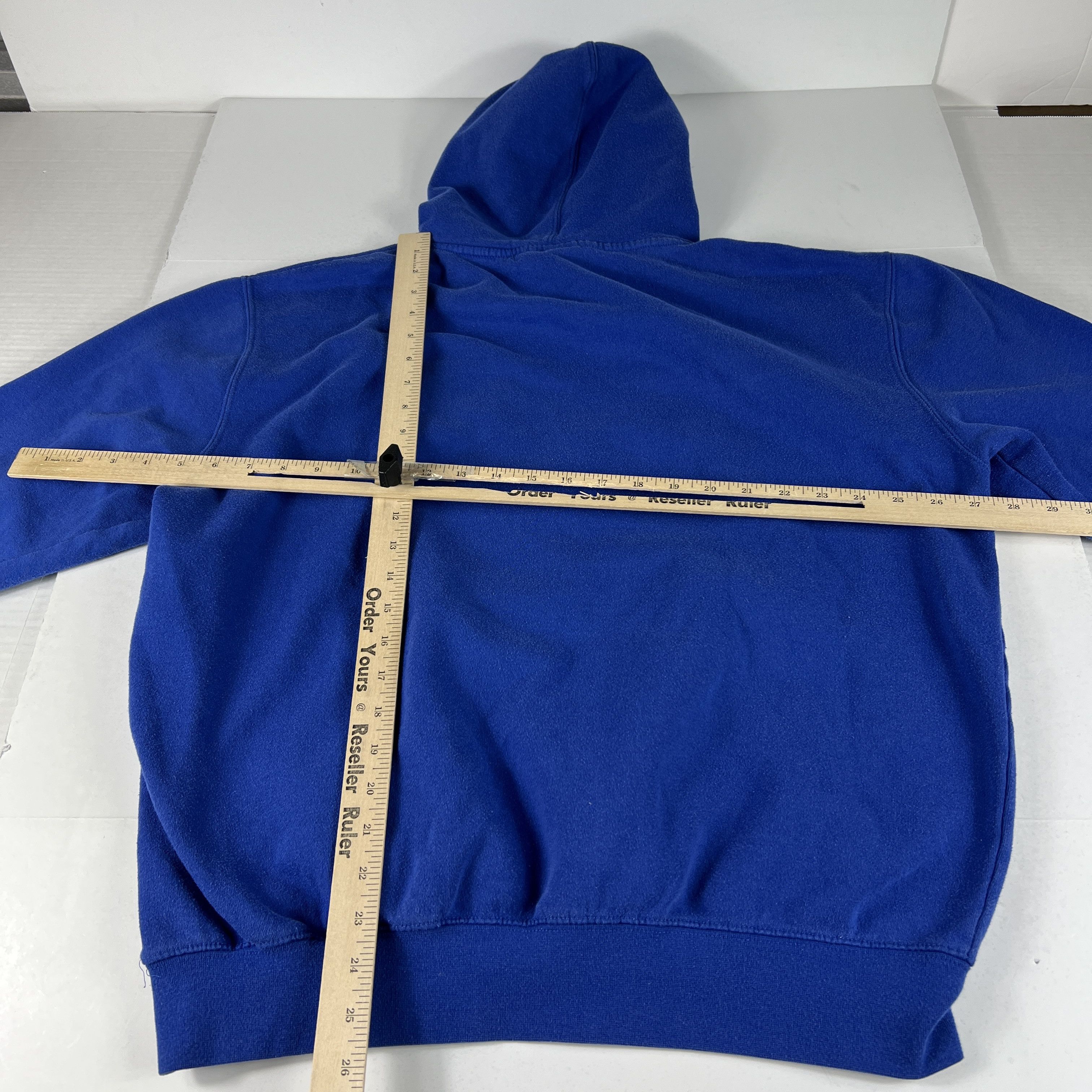 NCAA Stadium Kansas Jayhawk Sweatshirt Faded Embroidered Hoodie Size US M / EU 48-50 / 2 - 13 Thumbnail