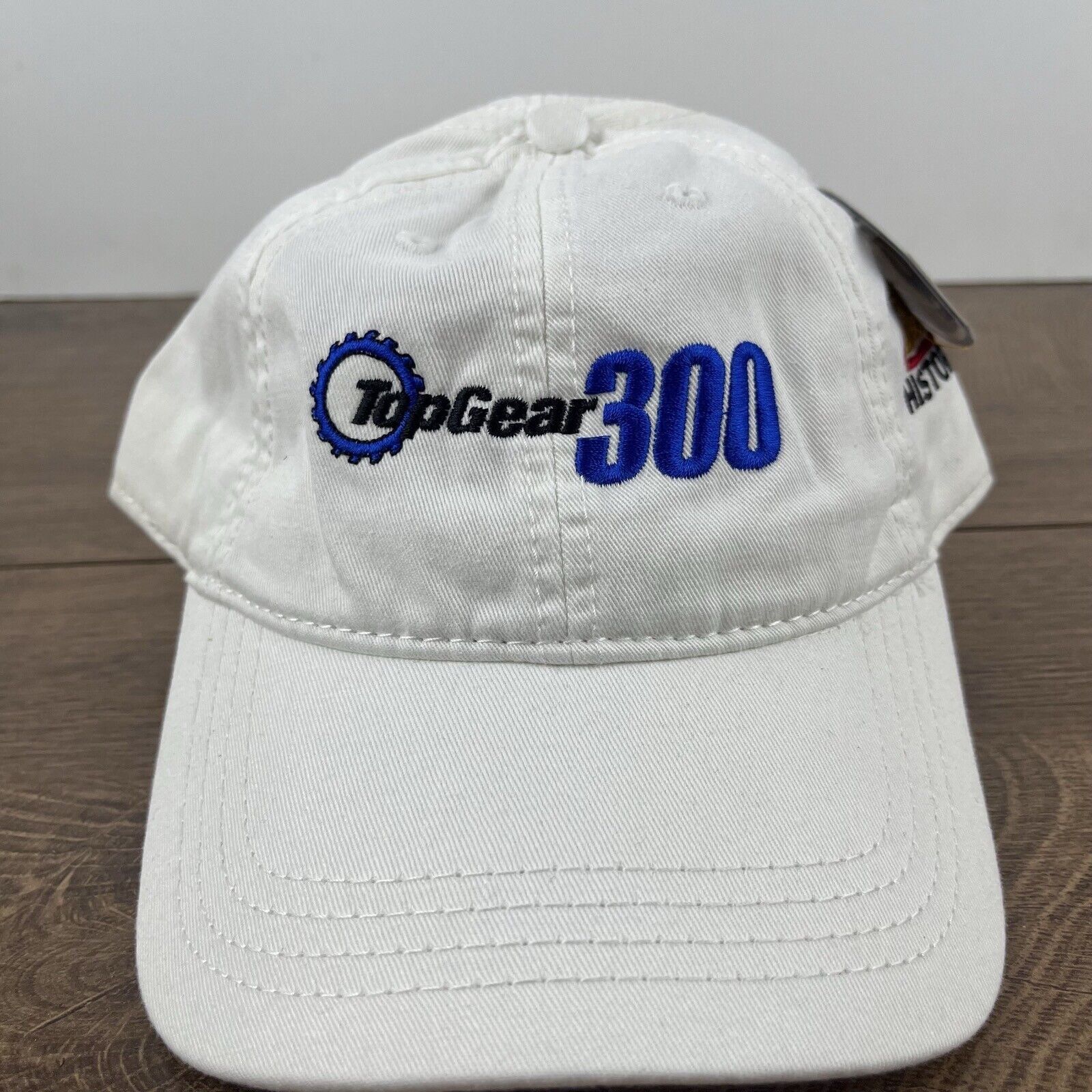 Other TopGear 300 Hat White Top Gear Cap Hat Adjustable Hat White Size ONE SIZE - 5 Thumbnail