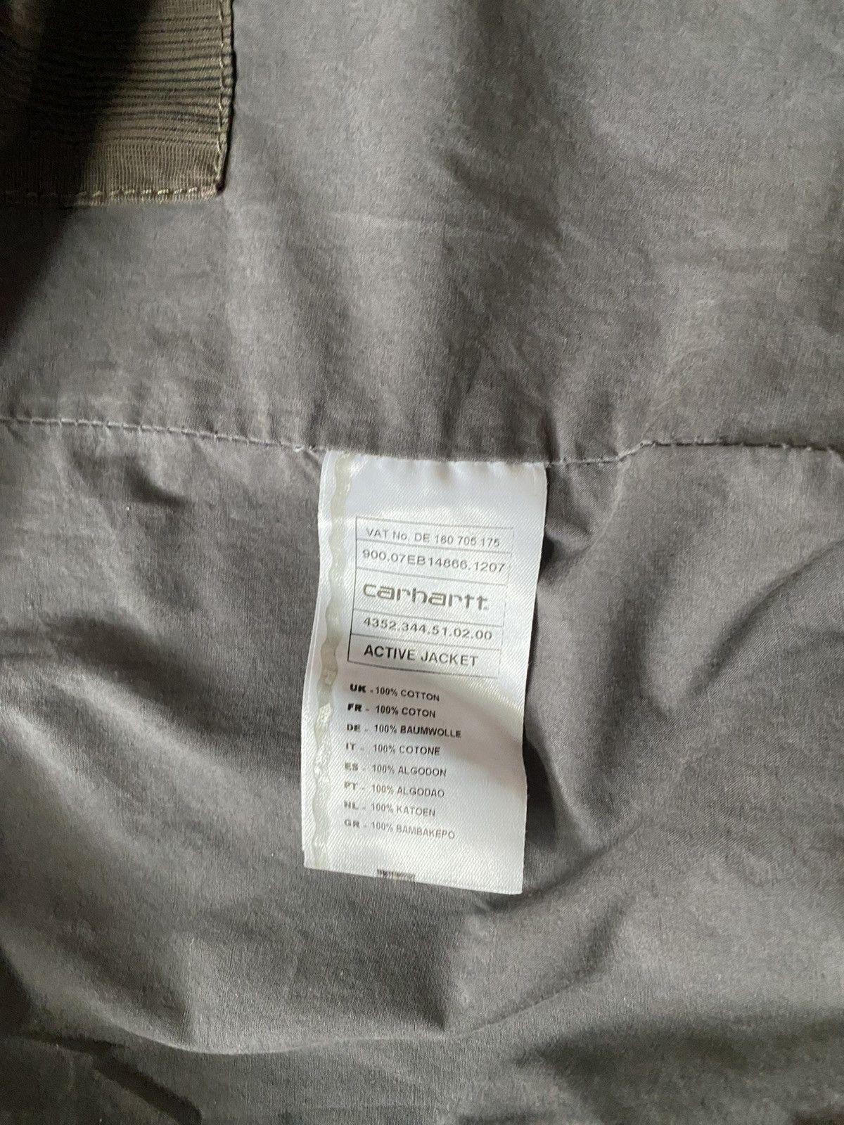Carhartt Carhartt Active Jacket Size US L / EU 52-54 / 3 - 7 Thumbnail
