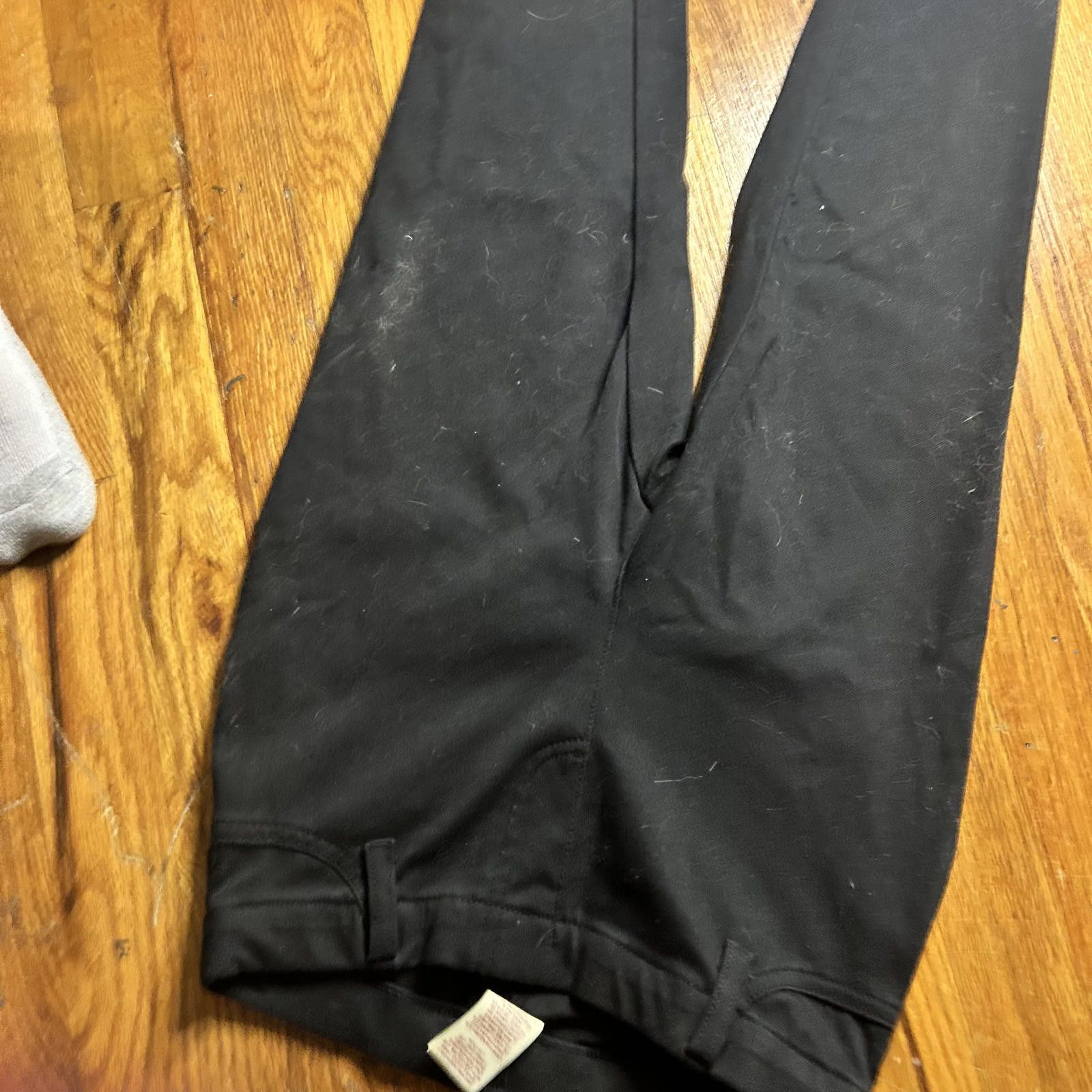 Faded Glory Black Women's Leggings - Sleek, Stretchy, and Ready to Rock! Size 32" / US 10 / IT 46 - 2 Thumbnail