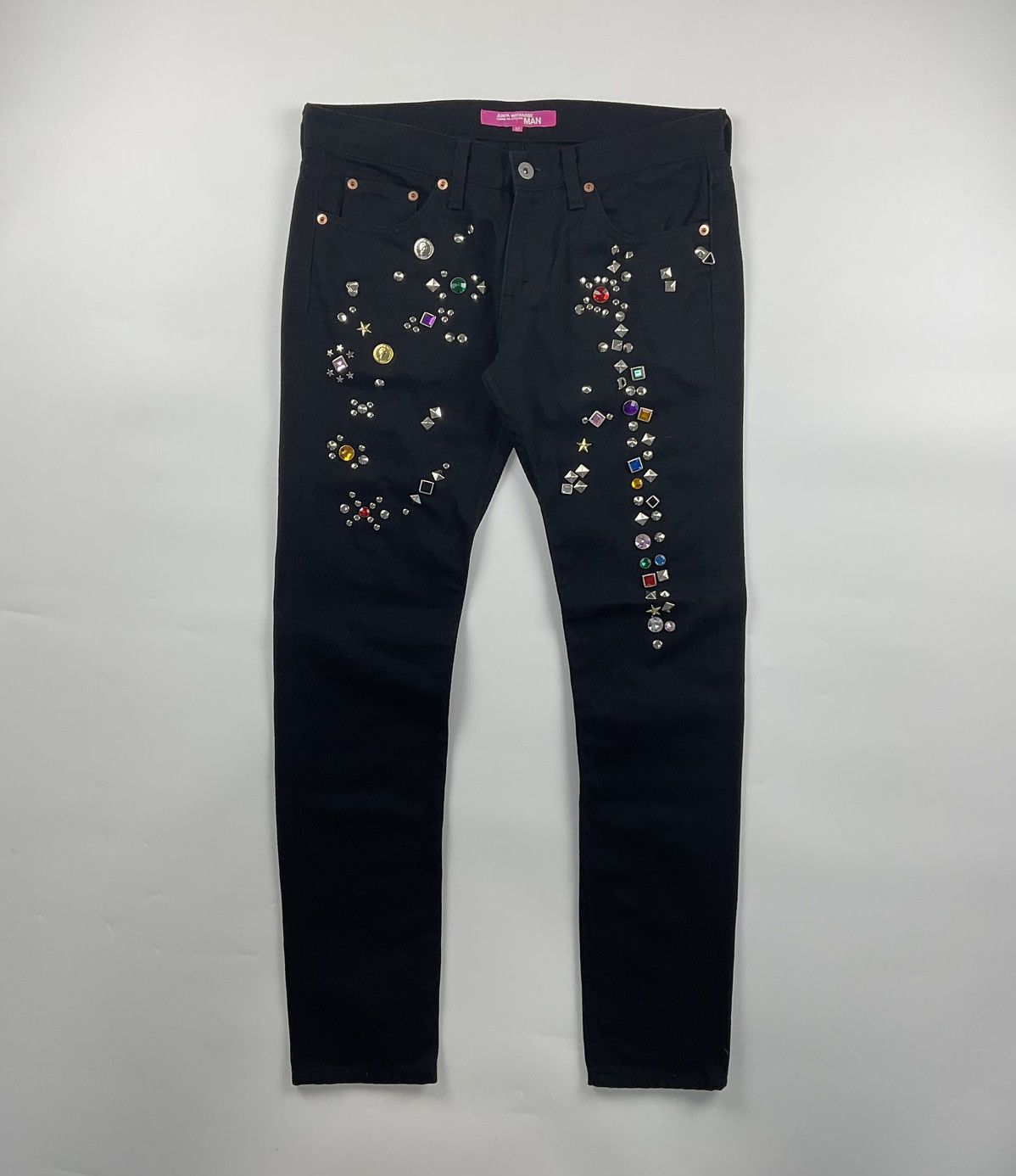 Junya Watanabe Junya Watanabe AD2002 Jewel Studded Denim | Grailed