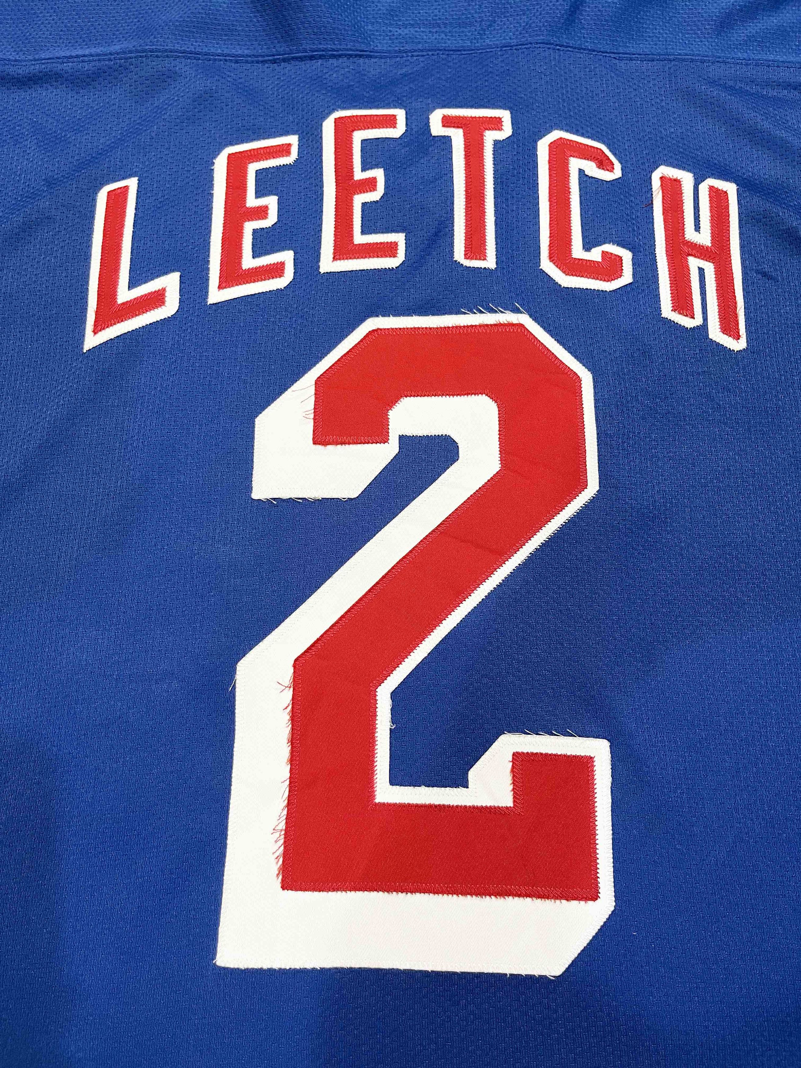NHL × Starter × Vintage Vintage Starter New York Rangers LEETCH #2 NHL Hockey Jersey Size US L / EU 52-54 / 3 - 5 Thumbnail