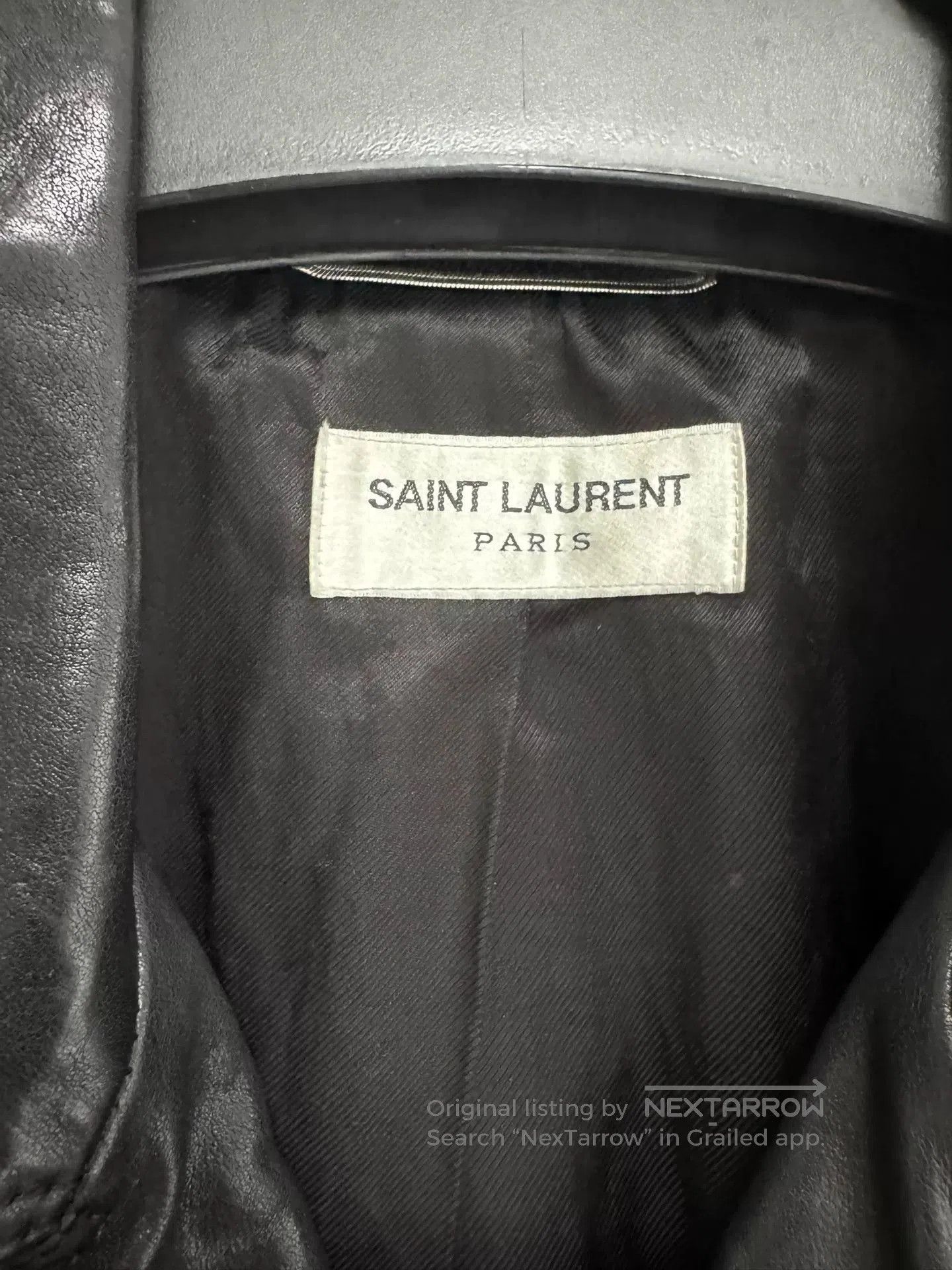 Hedi Slimane Saint Laurent Hedi Studded Leather Jacket. Size US S / EU 44-46 / 1 - 8 Thumbnail