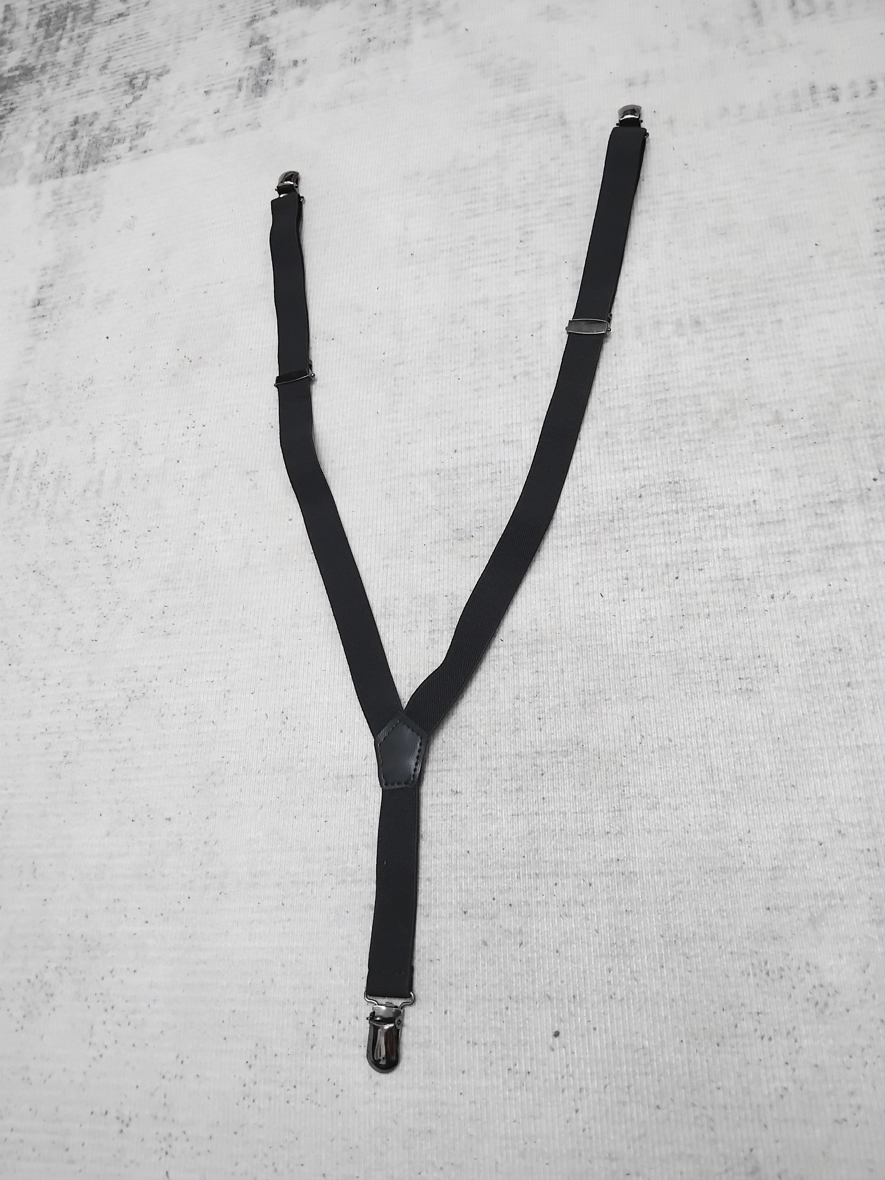 Japanese Brand Suspender black colour punk rock style Size ONE SIZE - 2 Thumbnail